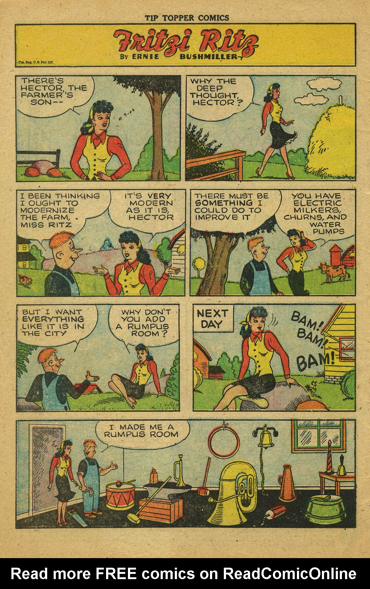 Read online Tip Topper Comics comic -  Issue #4 - 4