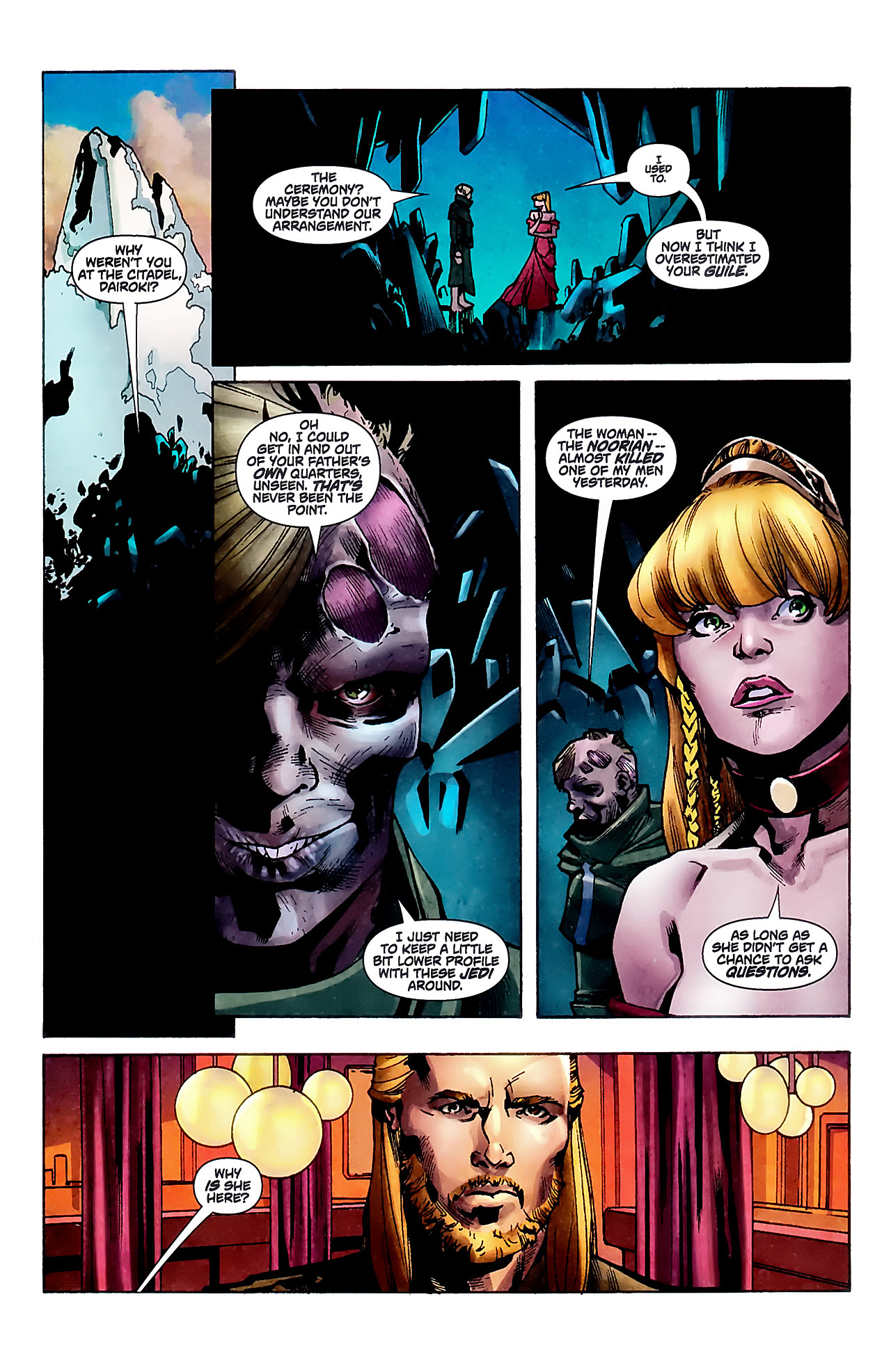 Read online Star Wars: Jedi - The Dark Side comic -  Issue #3 - 6