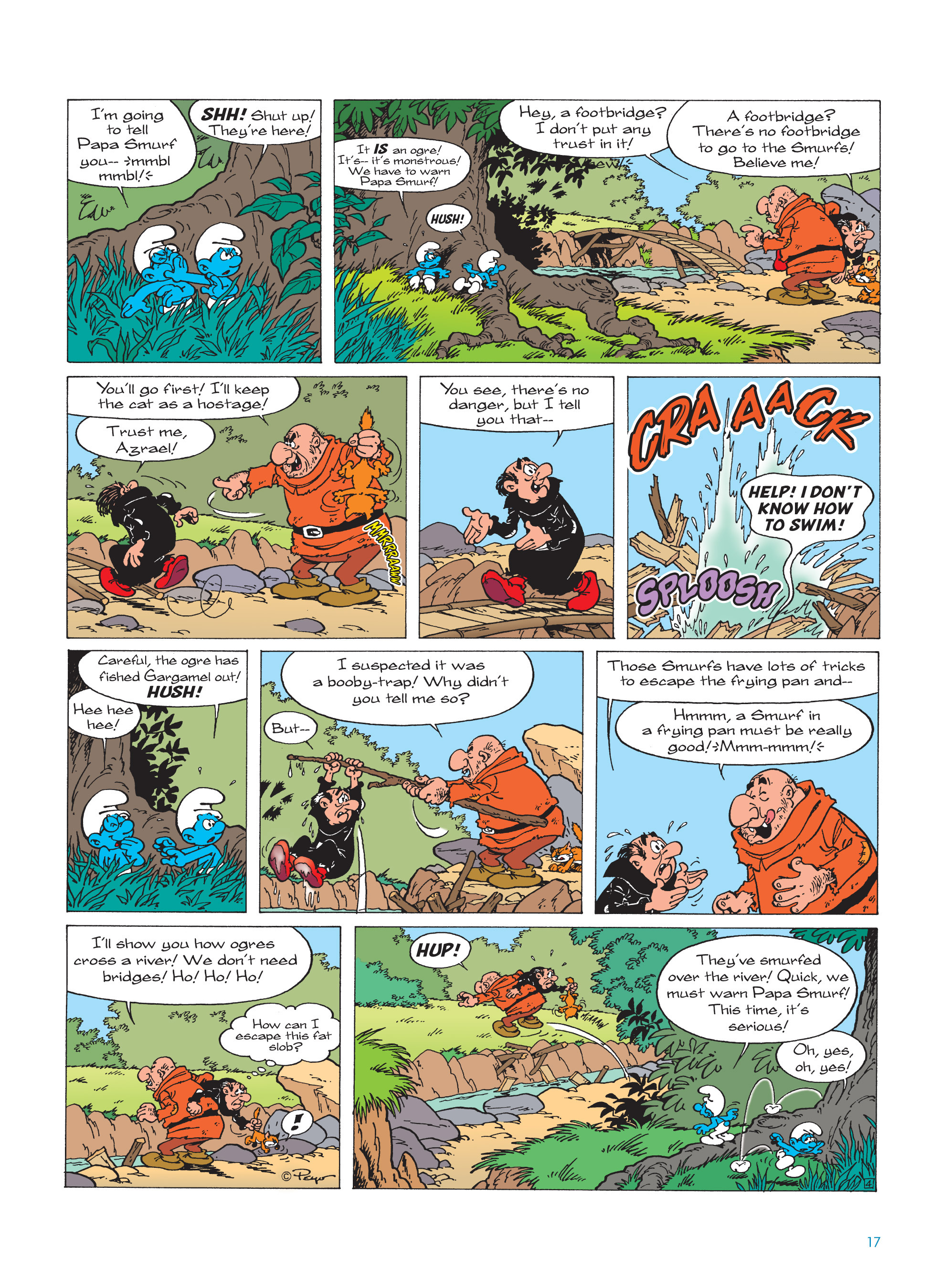 Read online The Smurfs Christmas comic -  Issue # Full - 17