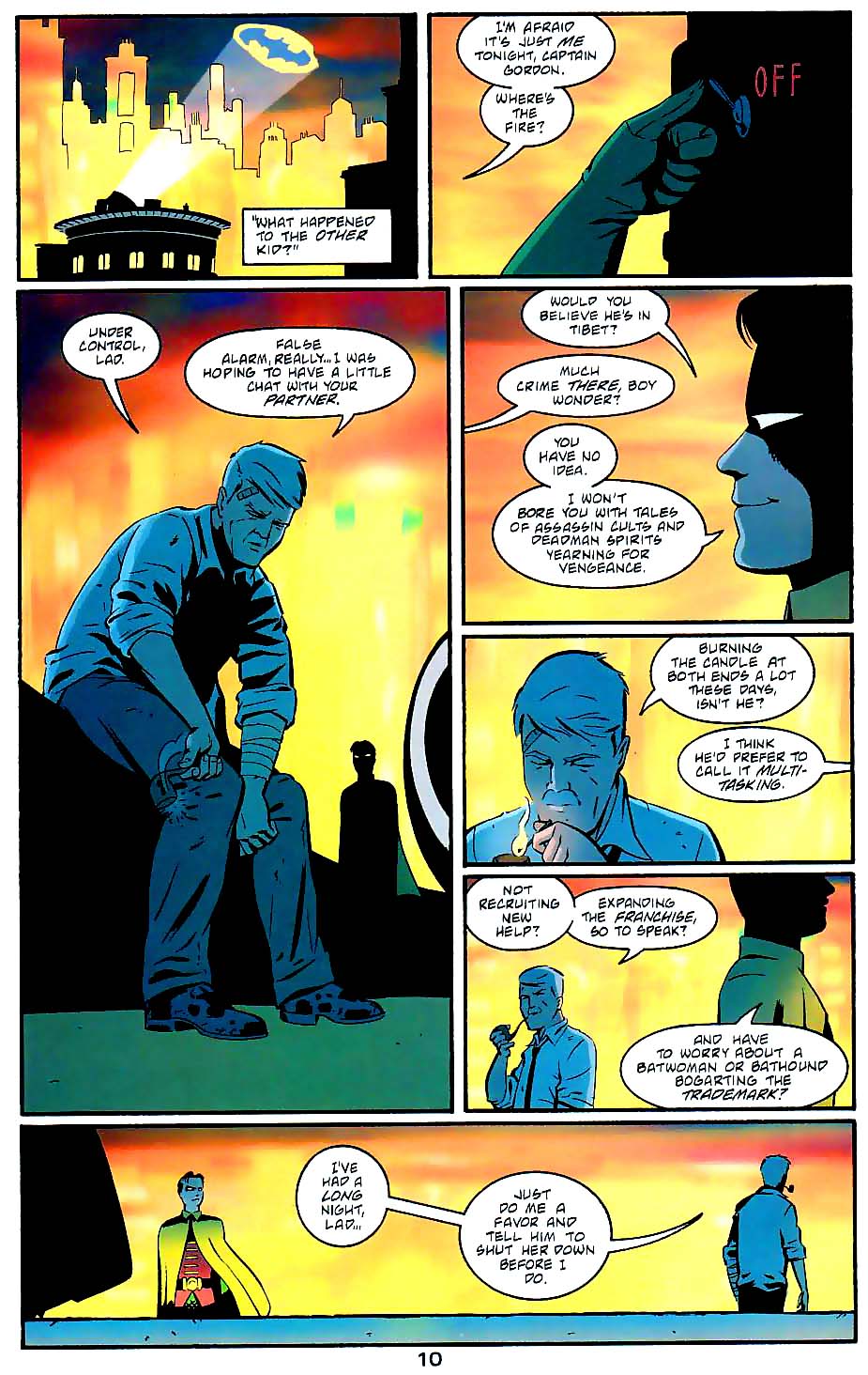 Read online Batgirl Year One comic -  Issue #7 - 10