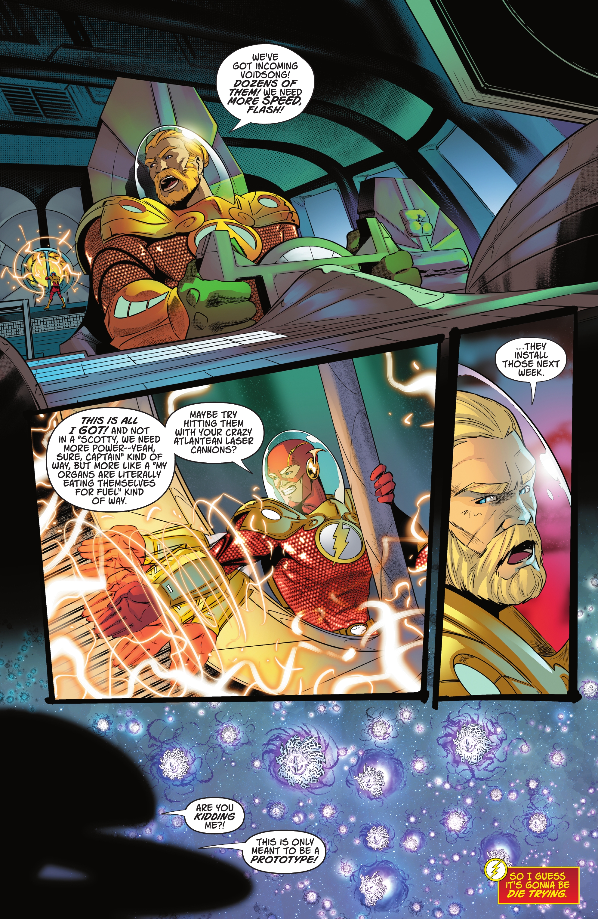 Read online Aquaman & The Flash: Voidsong comic -  Issue #3 - 5
