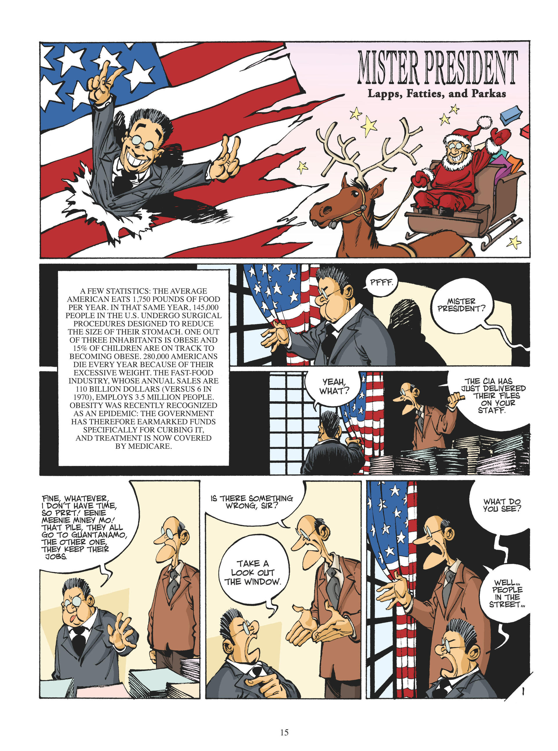 Read online Mister President comic -  Issue #2 - 15