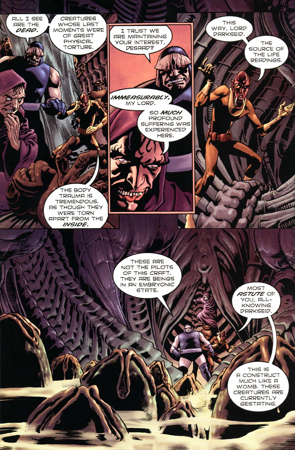 Read online Superman/Aliens 2: God War comic -  Issue #1 - 16