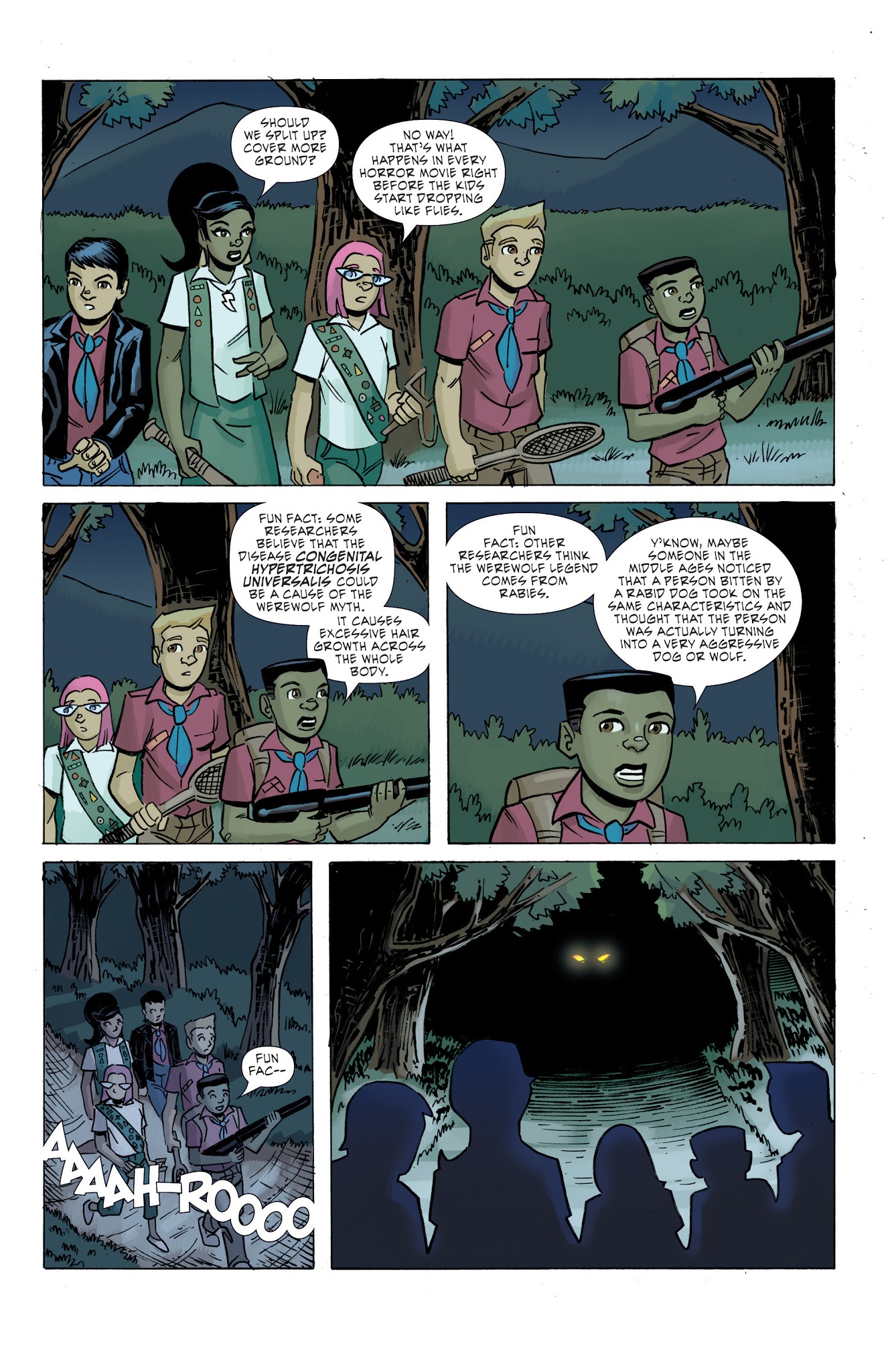 Read online Ghoul Scouts: I Was A Tweenage Werewolf! comic -  Issue #1 - 22