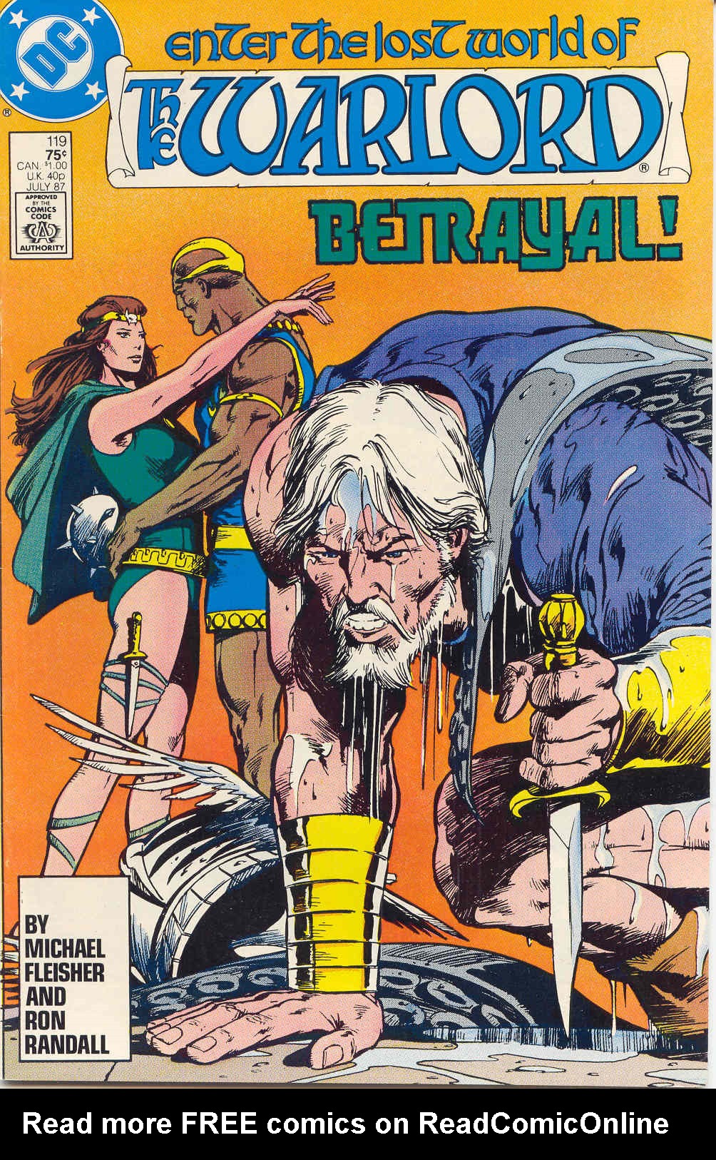 Read online Warlord (1976) comic -  Issue #119 - 1