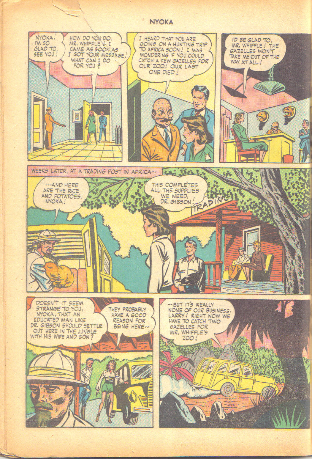 Read online Nyoka the Jungle Girl (1945) comic -  Issue #7 - 34