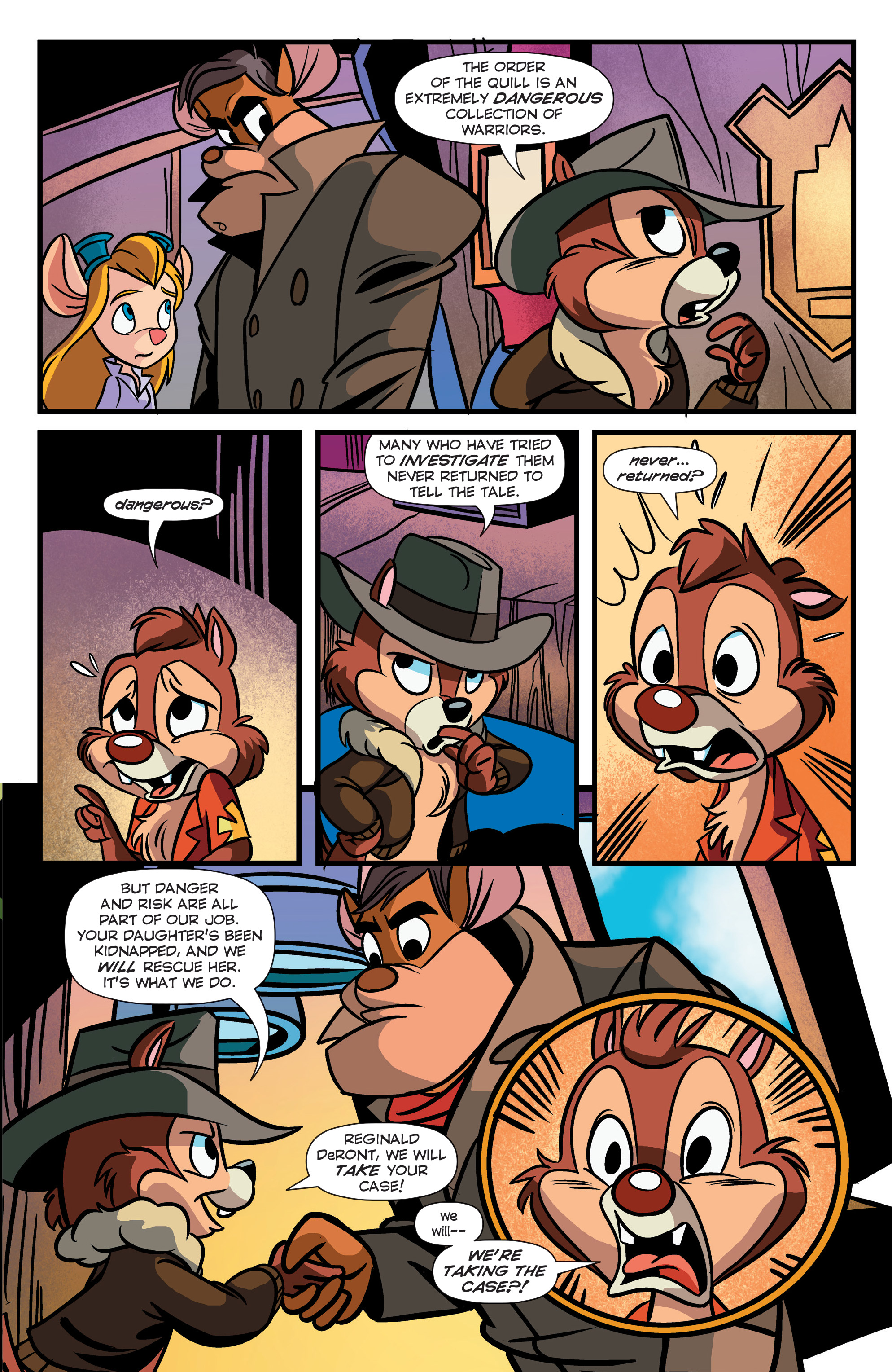 Read online Disney Afternoon Giant comic -  Issue #6 - 11