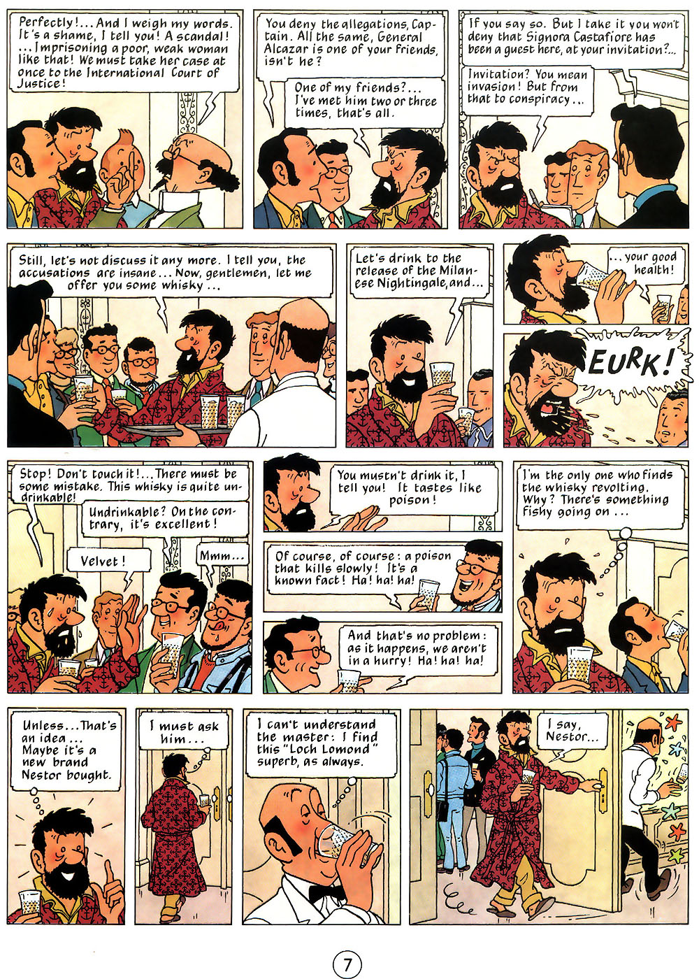 Read online The Adventures of Tintin comic -  Issue #23 - 10