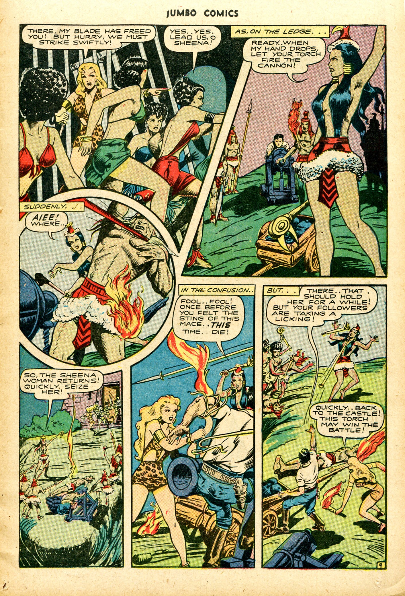 Read online Jumbo Comics comic -  Issue #79 - 11