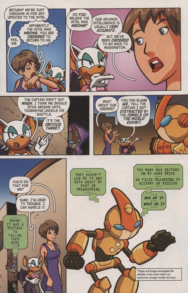 Read online Sonic X comic -  Issue #8 - 11