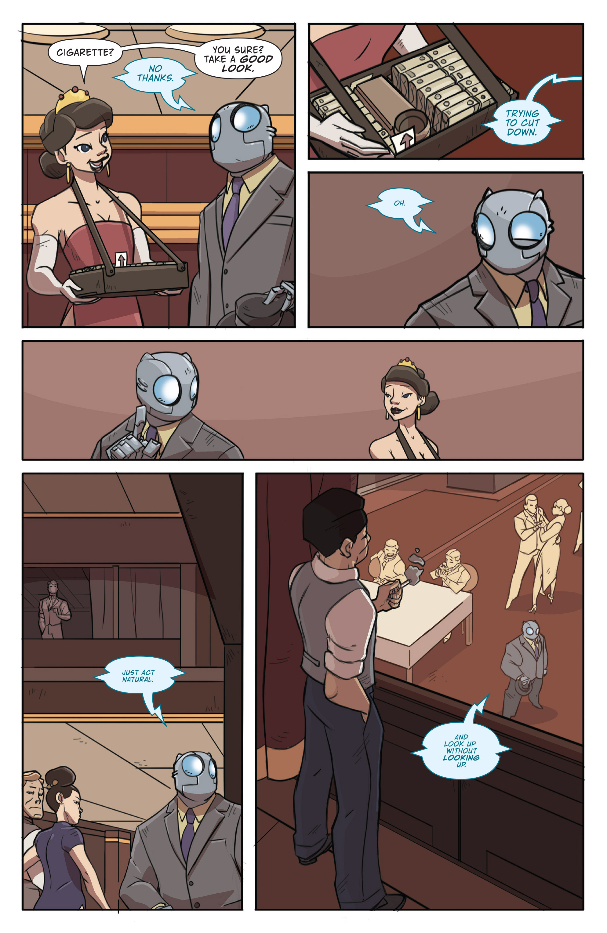 Read online Atomic Robo and the Temple of Od comic -  Issue #1 - 12