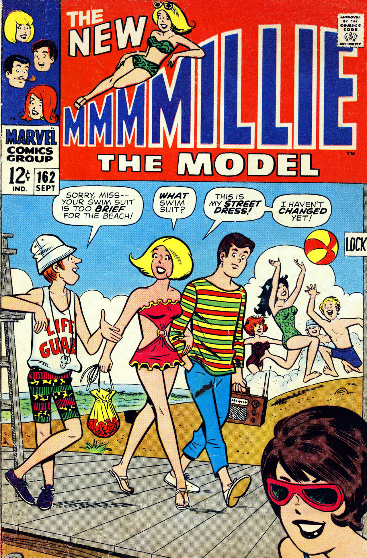 Read online Millie the Model comic -  Issue #162 - 1