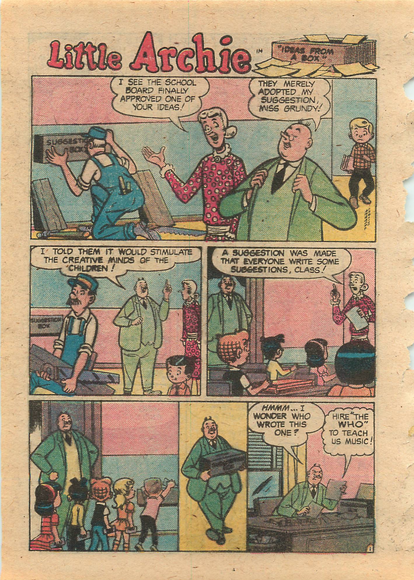 Read online Little Archie Comics Digest Magazine comic -  Issue #6 - 111