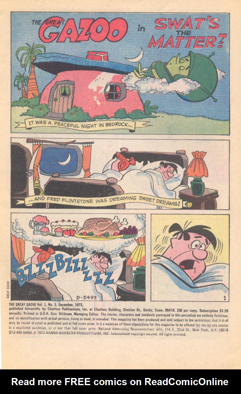 Read online Great Gazoo comic -  Issue #3 - 2
