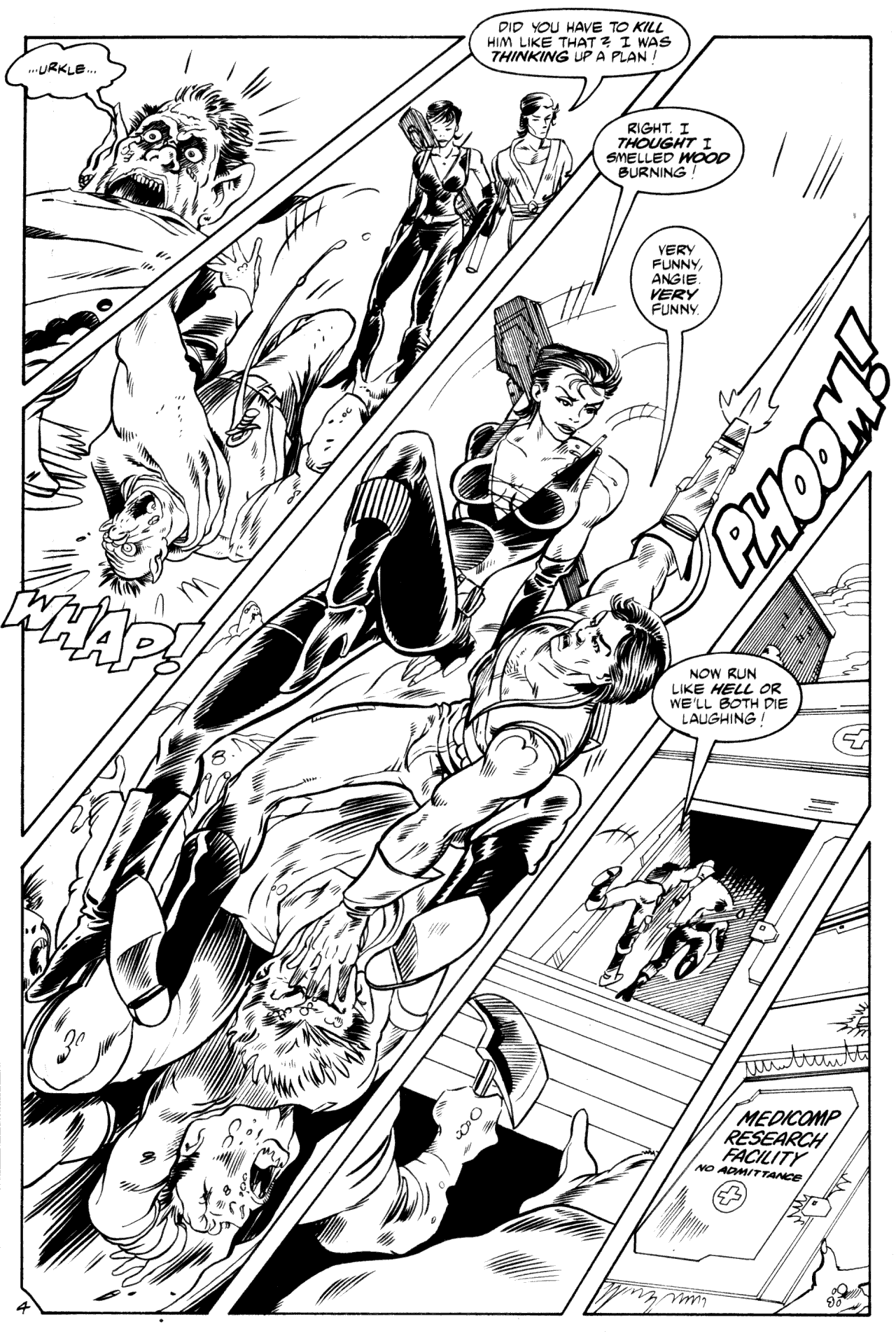 Read online Solo Ex-Mutants comic -  Issue #6 - 6