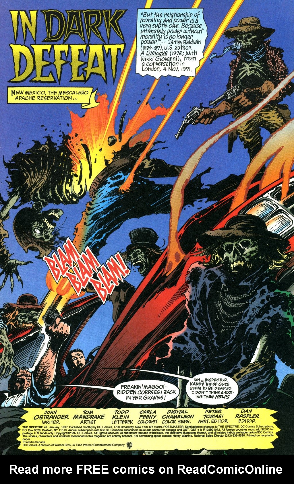 Read online The Spectre (1992) comic -  Issue #49 - 2