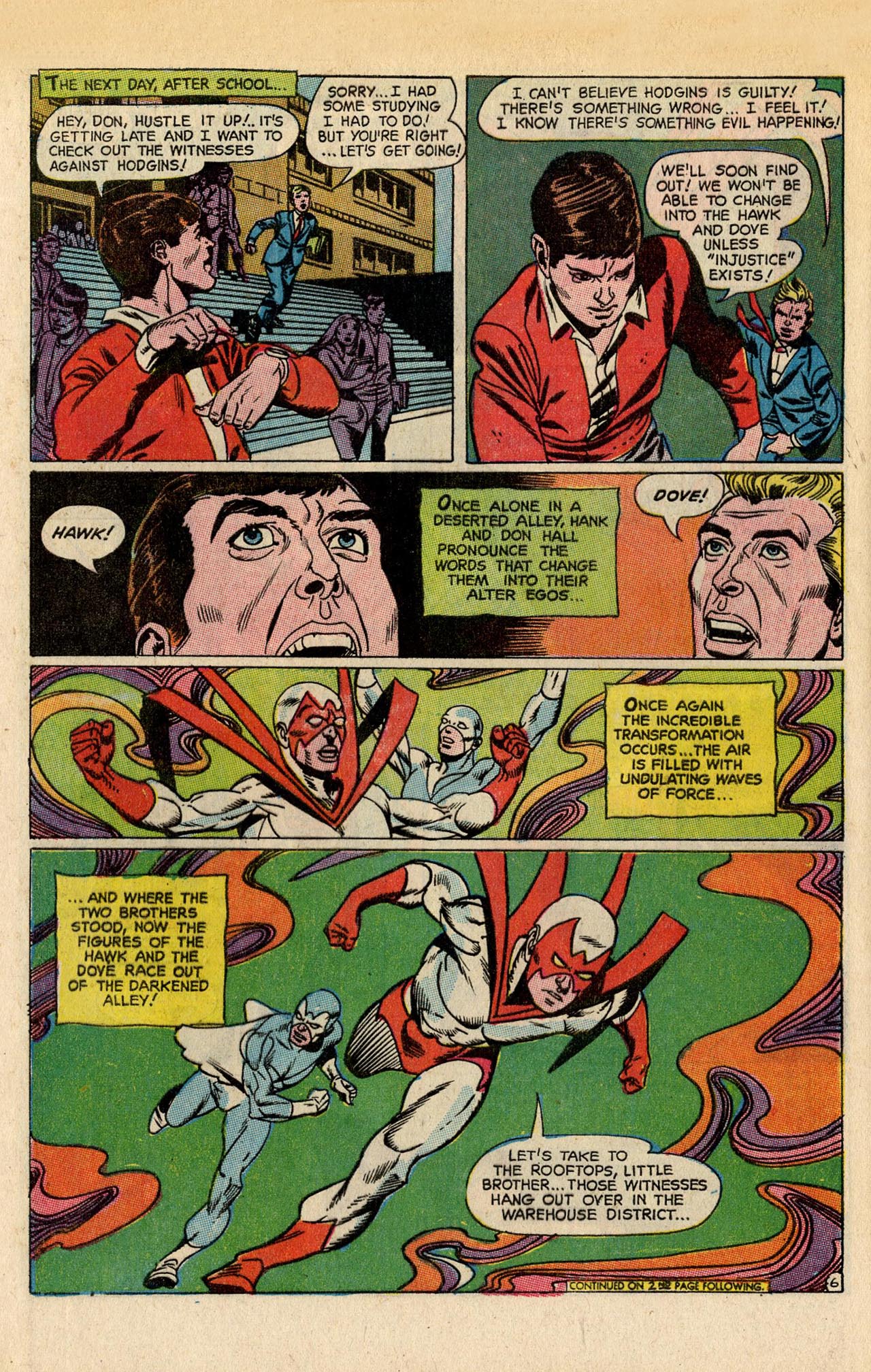 Read online The Hawk and the Dove comic -  Issue #5 - 8