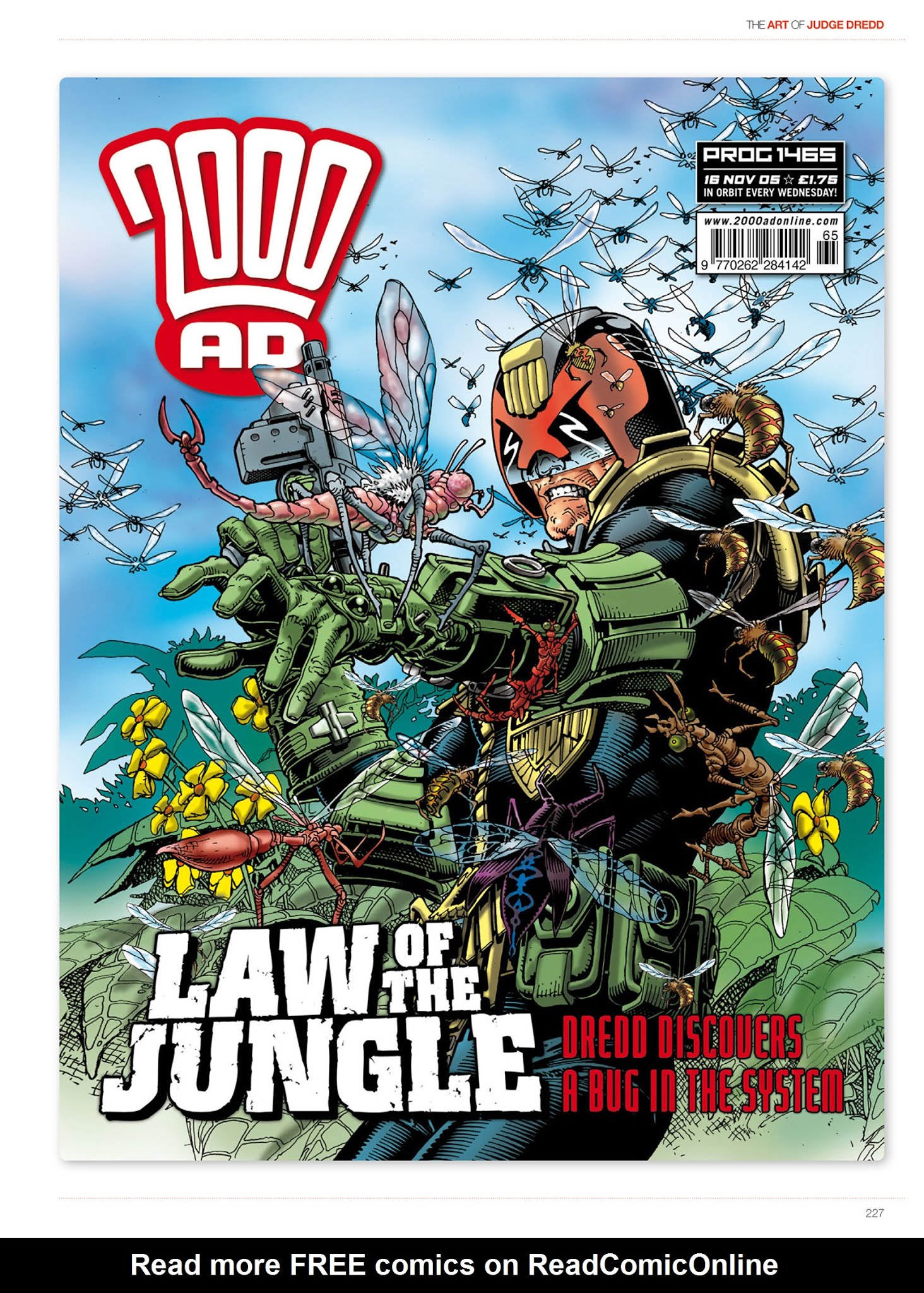 Read online The Art of Judge Dredd: Featuring 35 Years of Zarjaz Covers comic -  Issue # TPB (Part 3) - 47