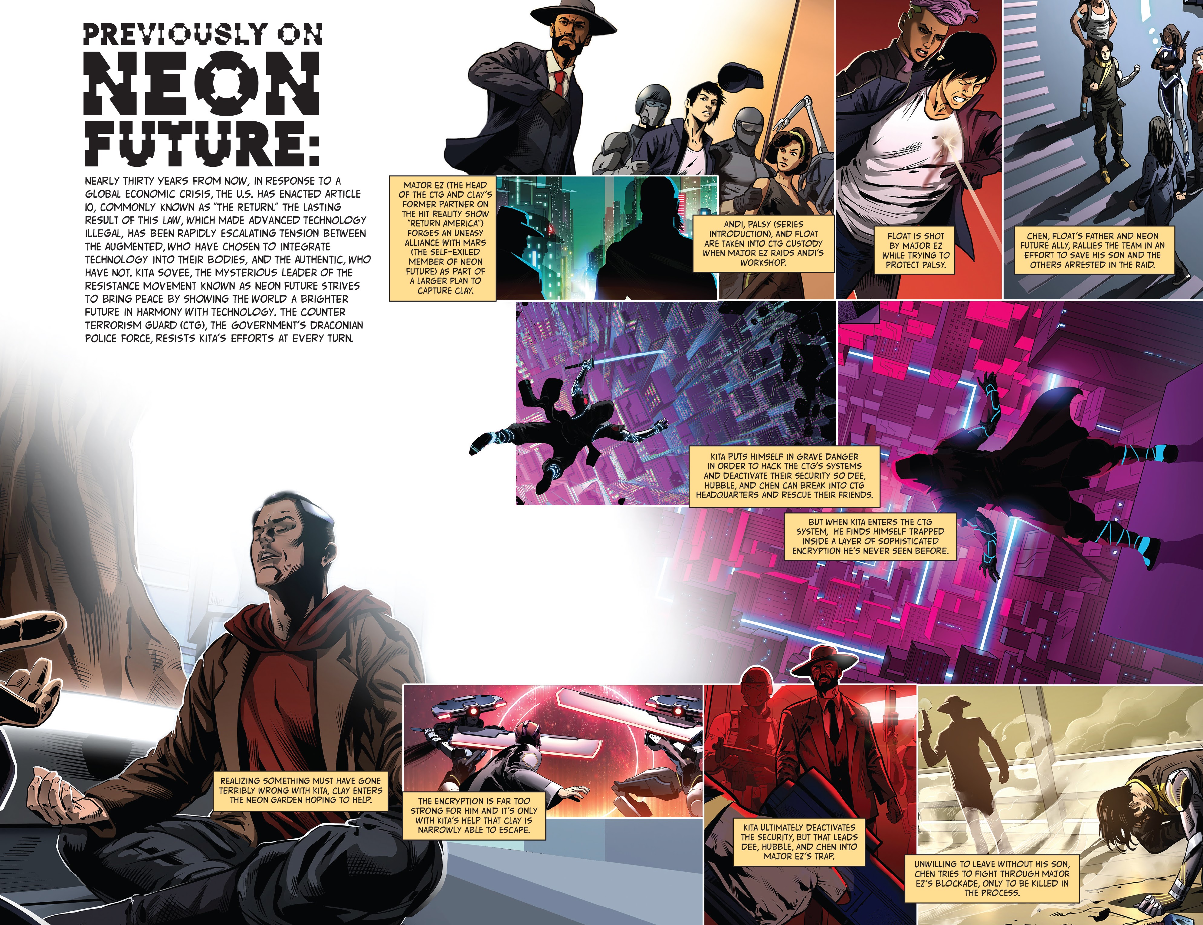 Read online Neon Future comic -  Issue #6 - 4