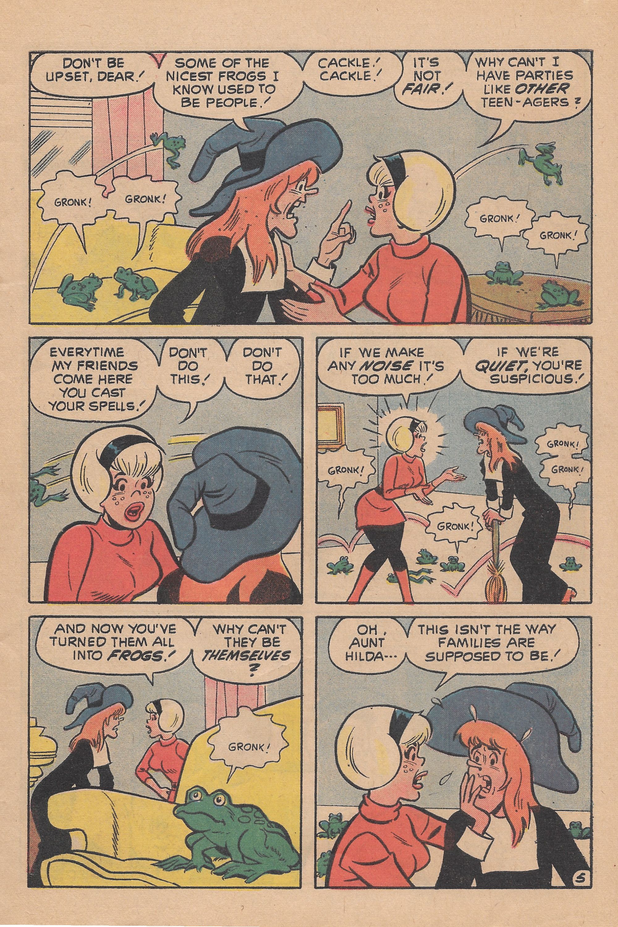 Read online Archie's TV Laugh-Out comic -  Issue #13 - 7