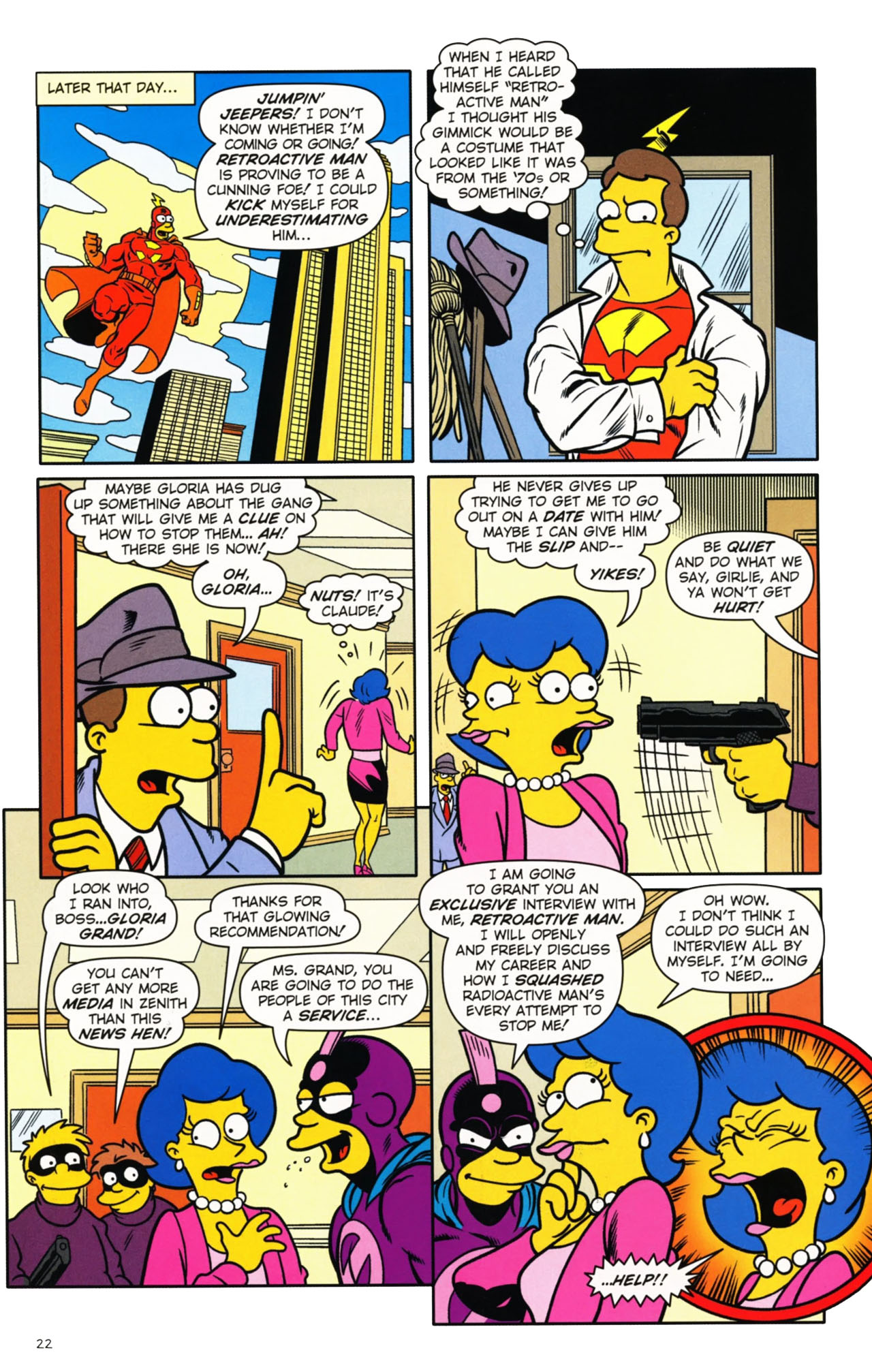 Read online Bongo Comics Presents Simpsons Super Spectacular comic -  Issue #10 - 24