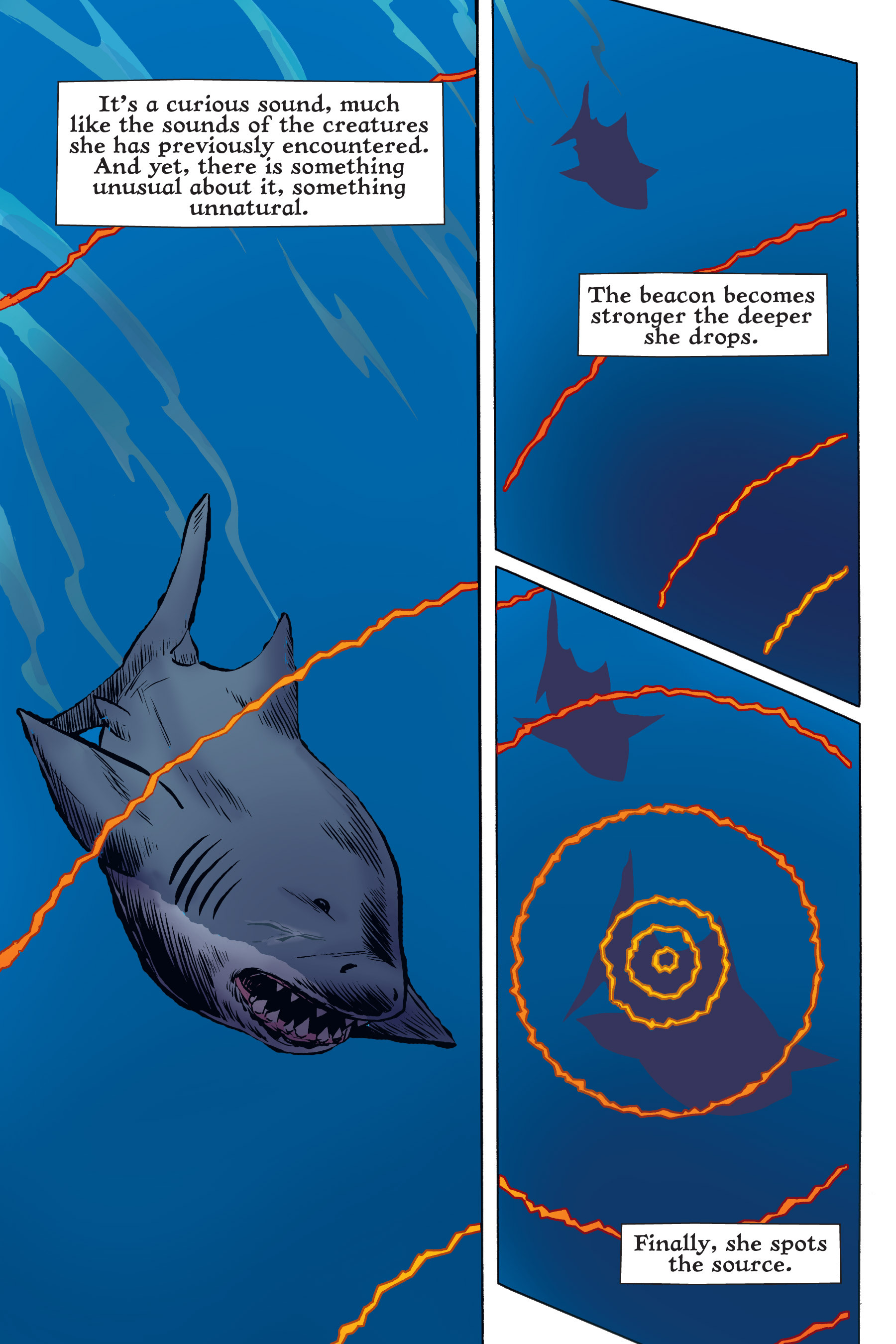 Read online Xoc: Journey of a Great White comic -  Issue # TPB - 115