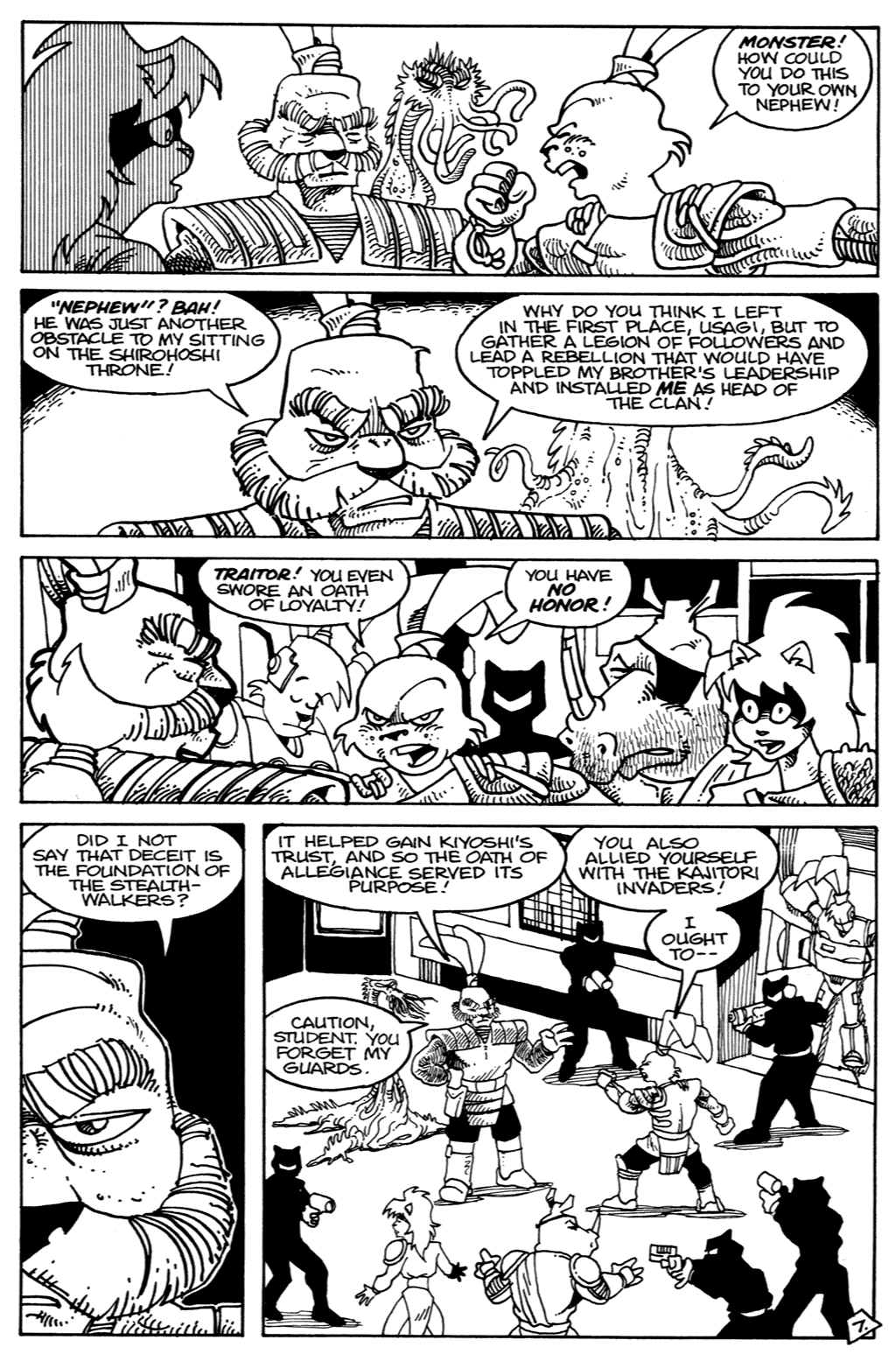 Read online Space Usagi comic -  Issue #3 - 9