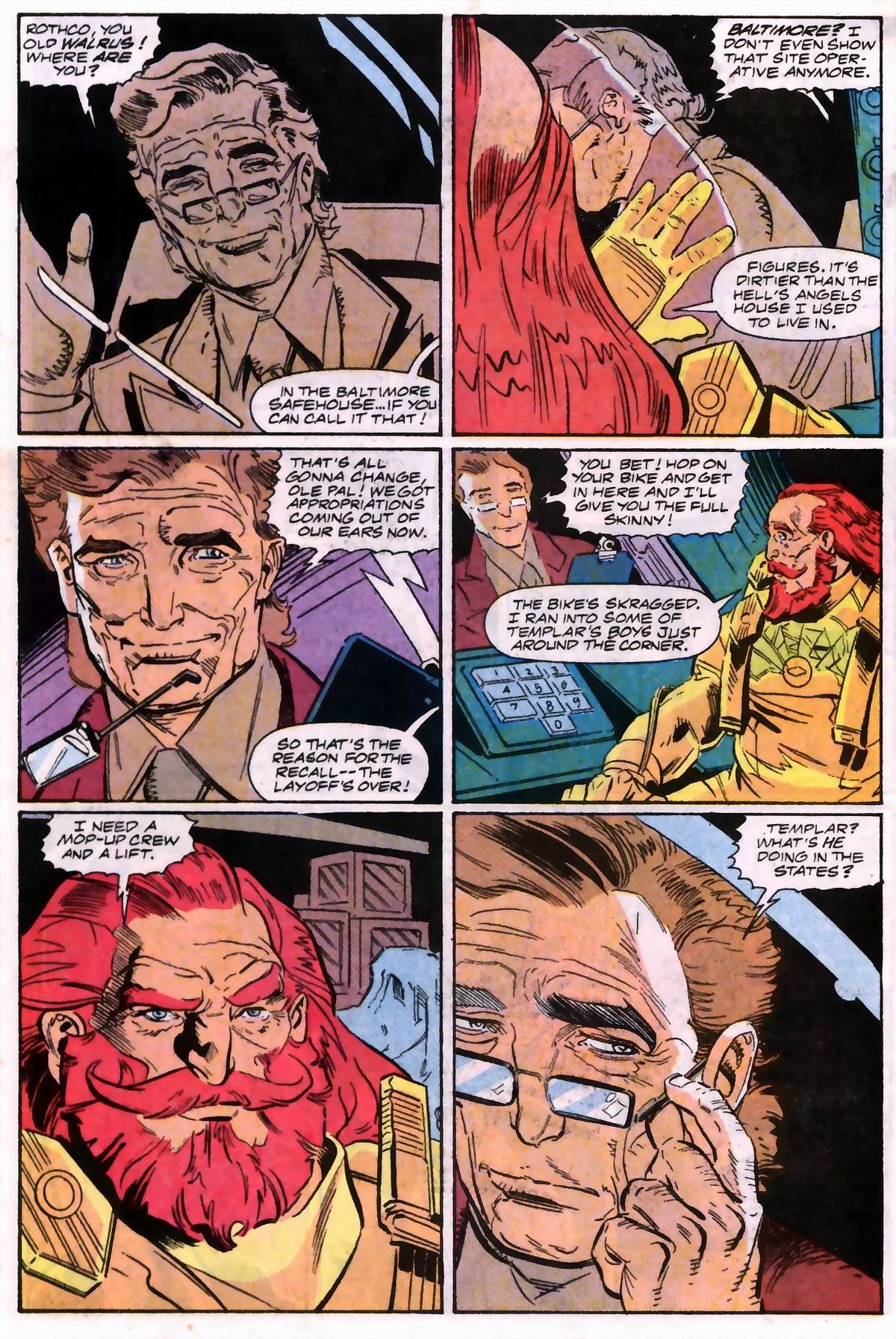 Read online The Web (1991) comic -  Issue #1 - 17