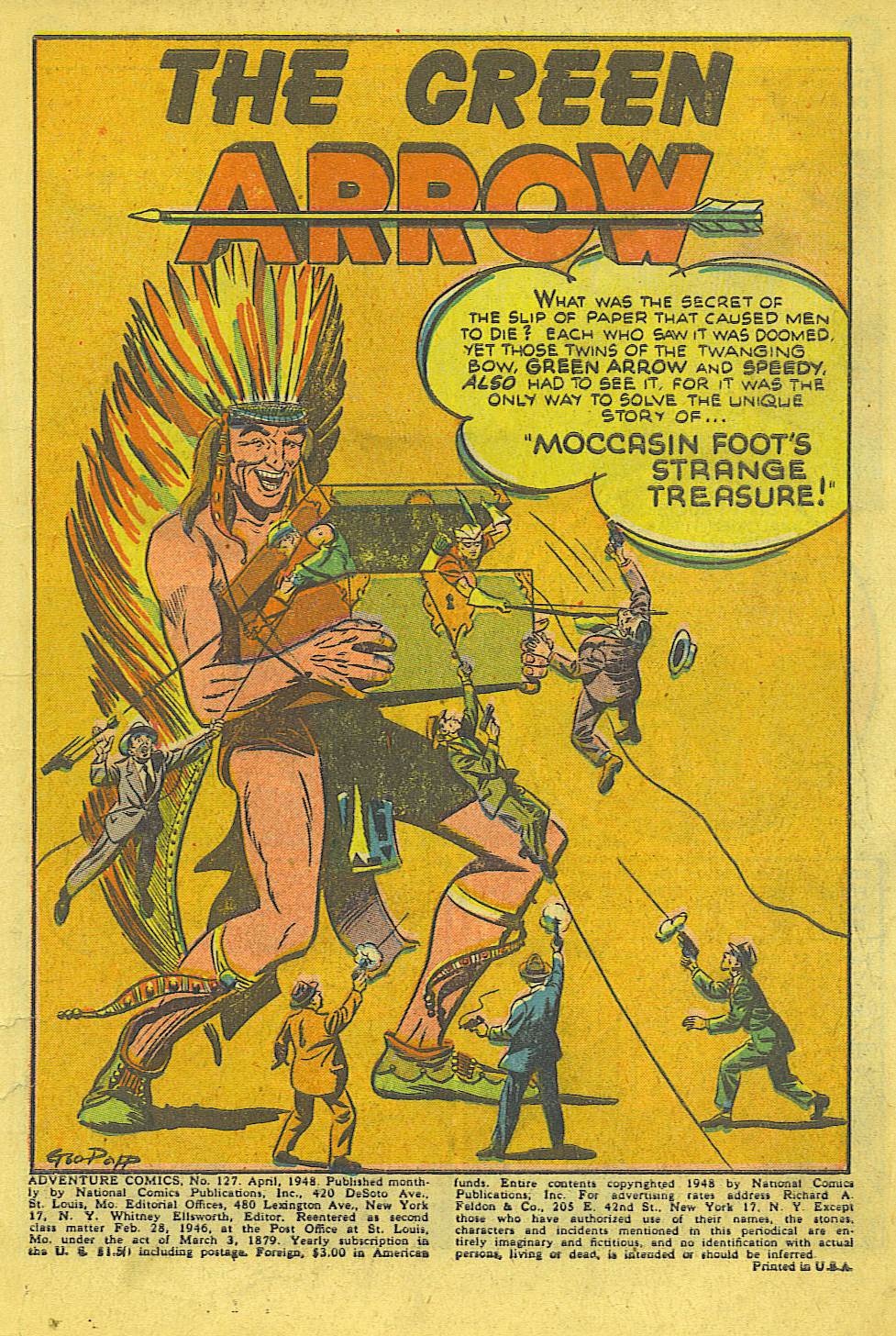 Read online Adventure Comics (1938) comic -  Issue #127 - 2