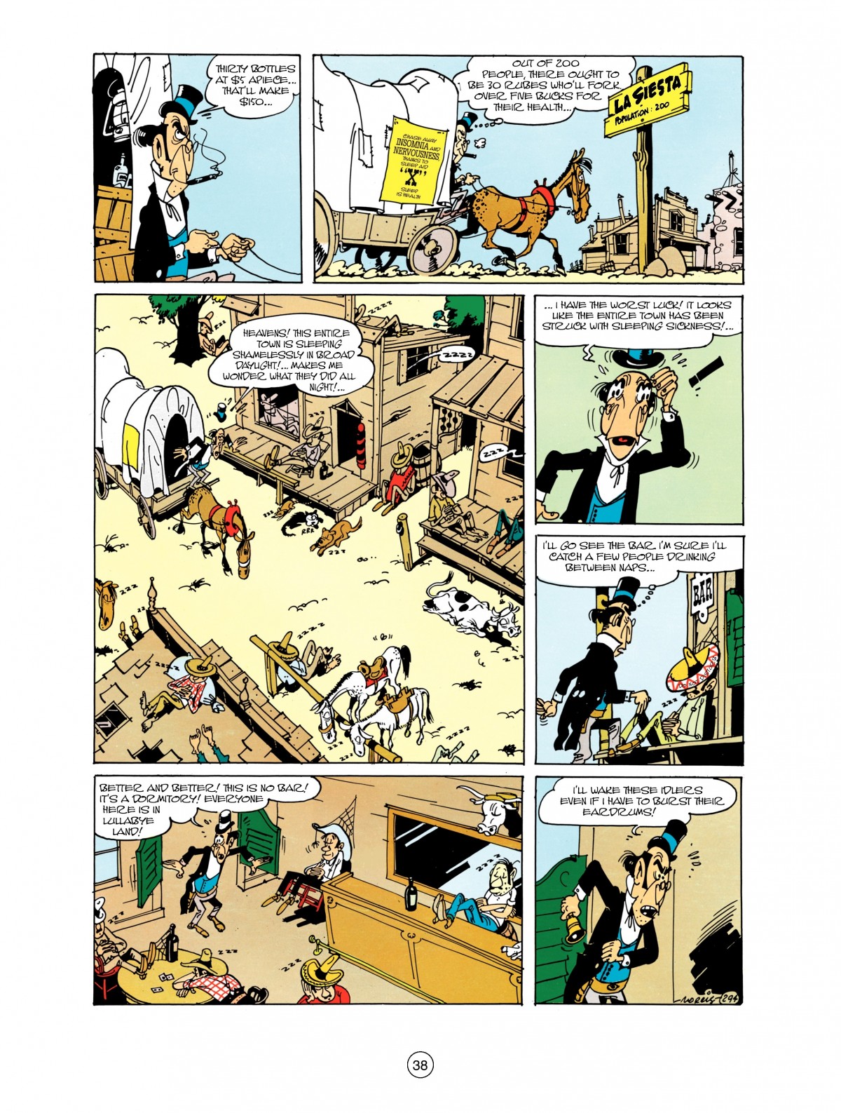 Read online A Lucky Luke Adventure comic -  Issue #38 - 38