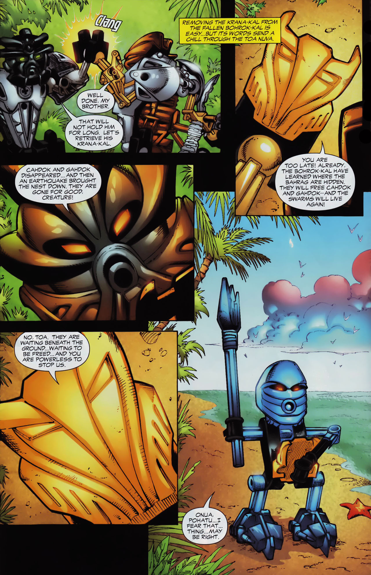 Read online Bionicle comic -  Issue #11 - 8