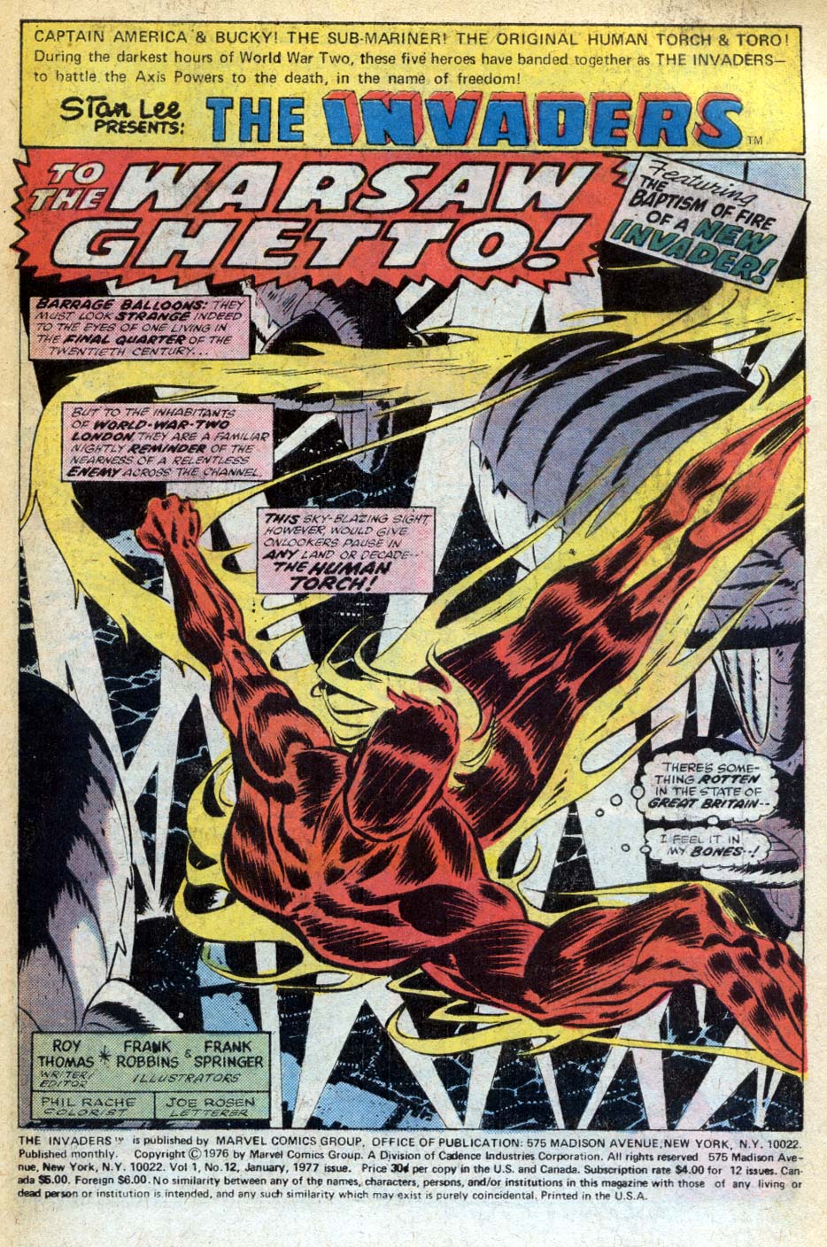 Read online The Invaders (1975) comic -  Issue #12 - 3