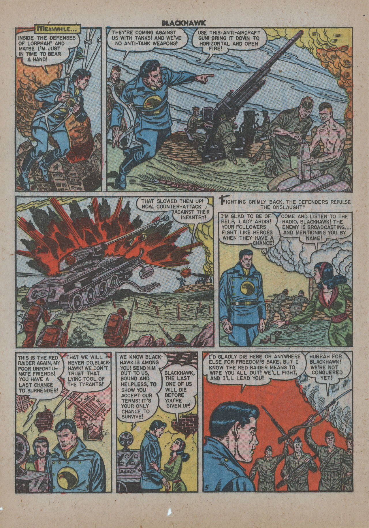 Read online Blackhawk (1957) comic -  Issue #40 - 31