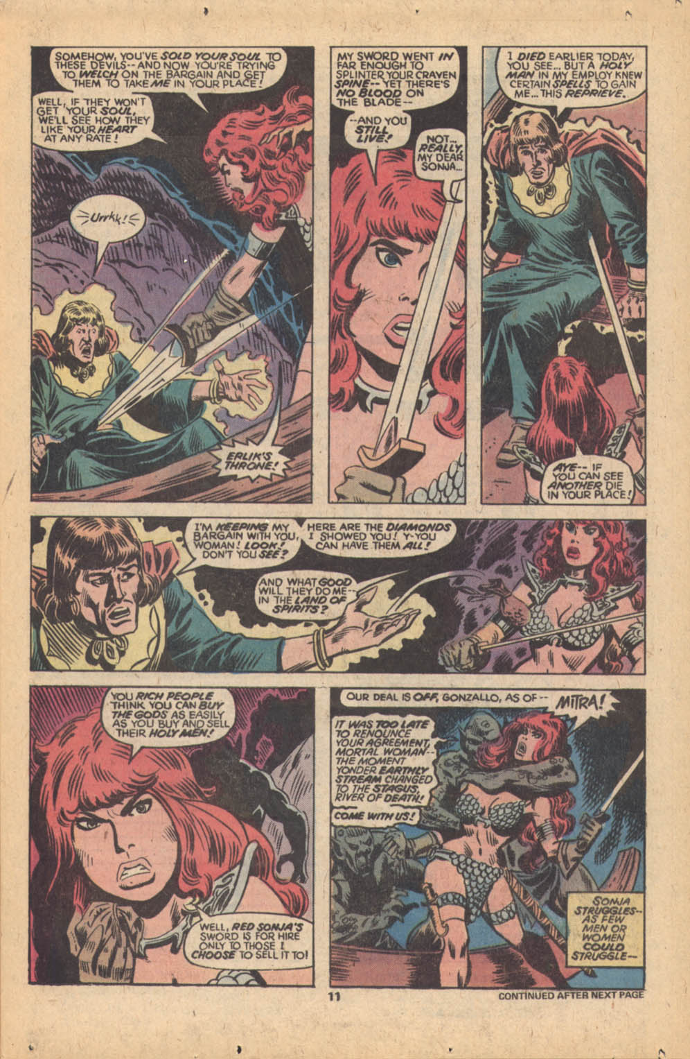 Red Sonja (1977) Issue #14 #14 - English 8