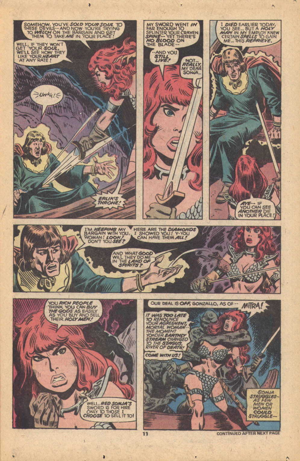 Read online Red Sonja (1977) comic -  Issue #14 - 8