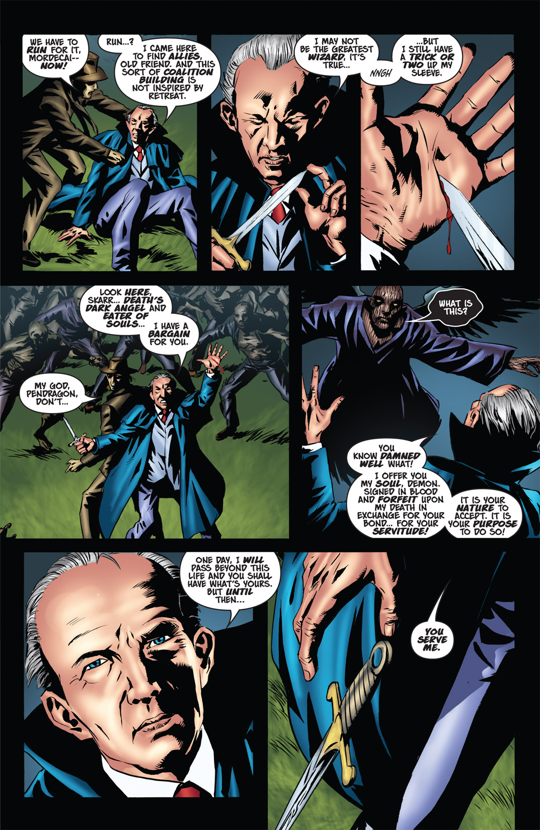 Read online Vampirella and the Scarlet Legion comic -  Issue # TPB - 49