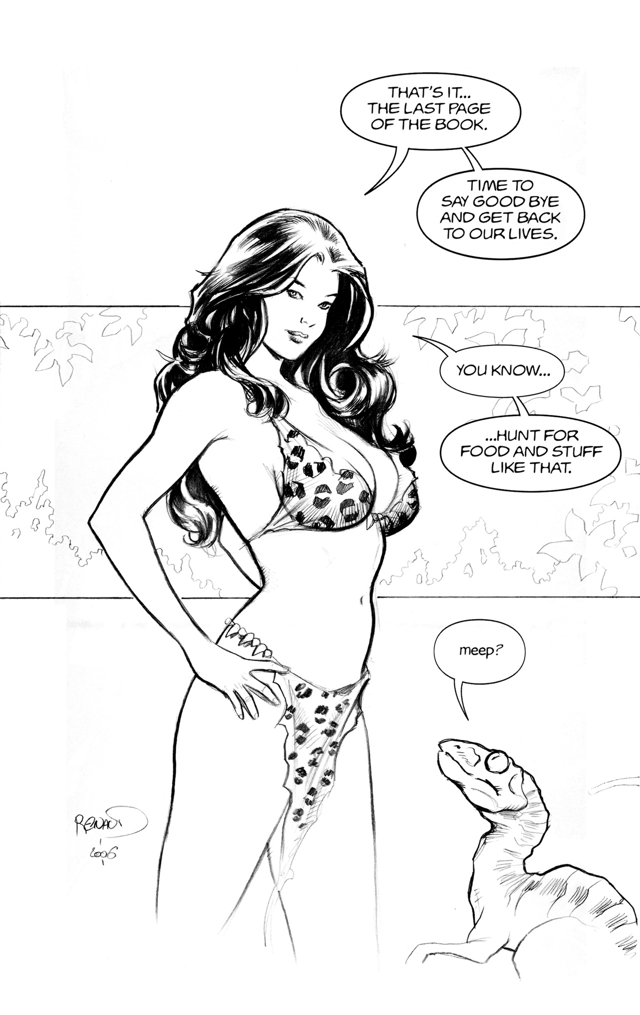 Read online Cavewoman Jungle Jam comic -  Issue #2 - 23