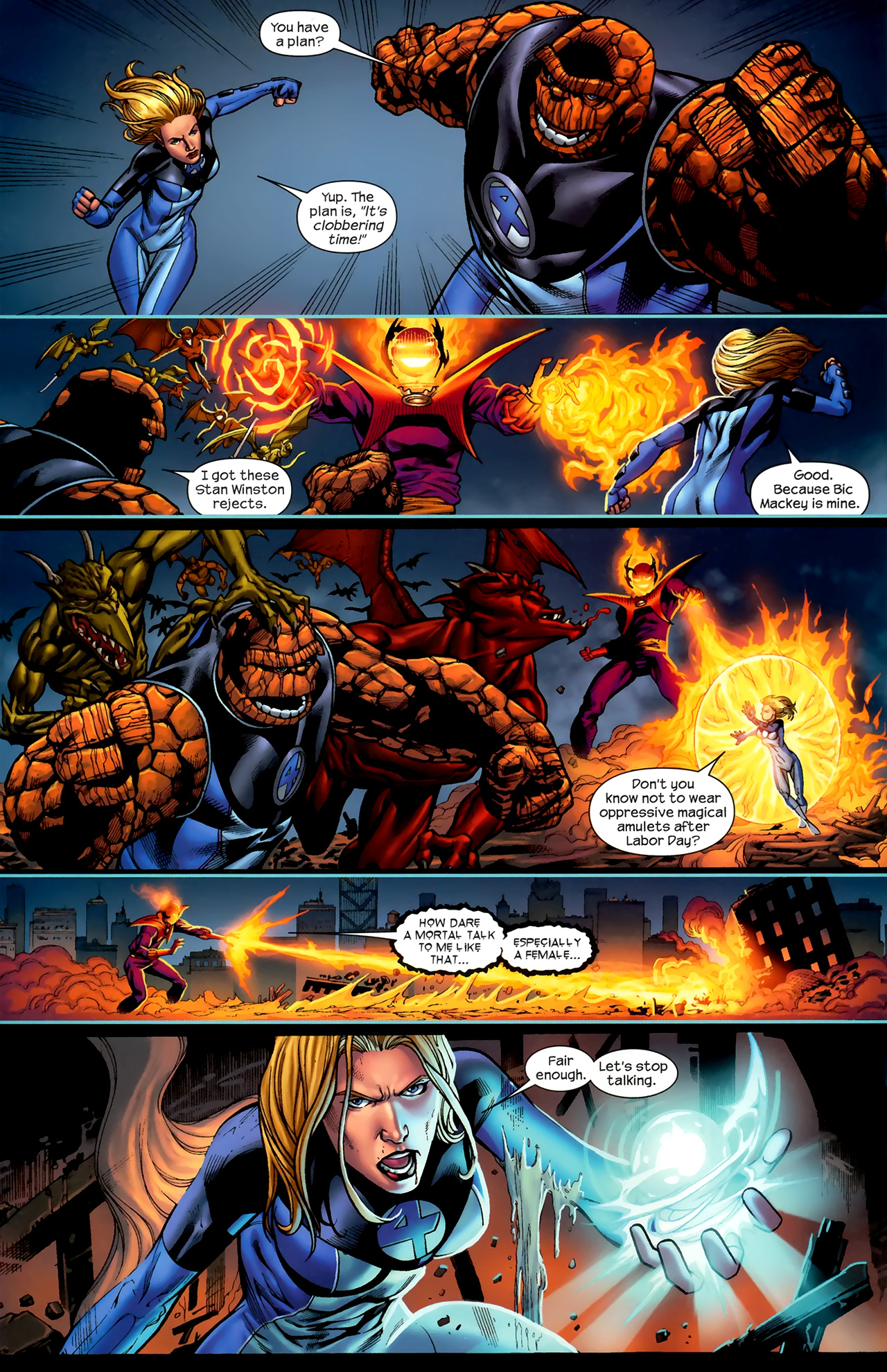 Read online Ultimatum: Fantastic Four Requiem comic -  Issue # Full - 18