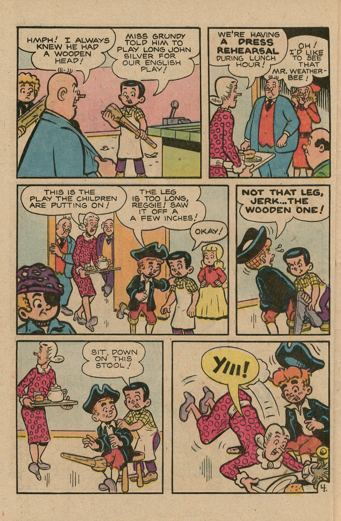 Read online Archie's TV Laugh-Out comic -  Issue #56 - 32