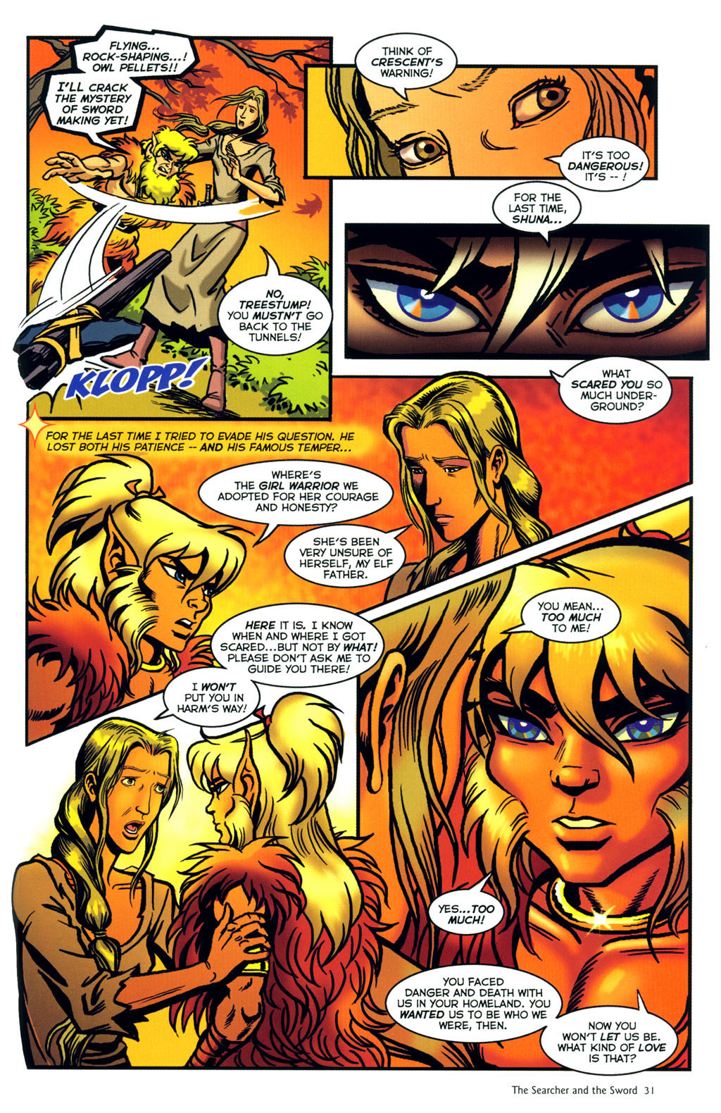 Read online Elfquest: The Searcher and the Sword comic -  Issue # TPB - 32