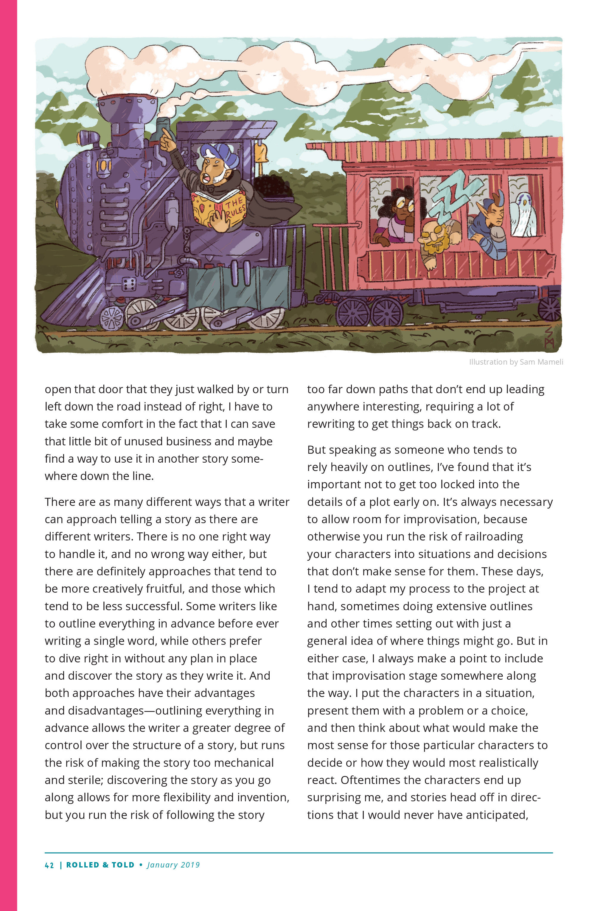 Read online Rolled & Told comic -  Issue #5 - 38