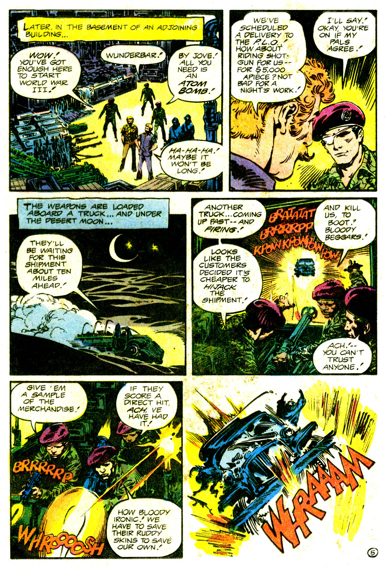 Read online G.I. Combat (1952) comic -  Issue #247 - 23