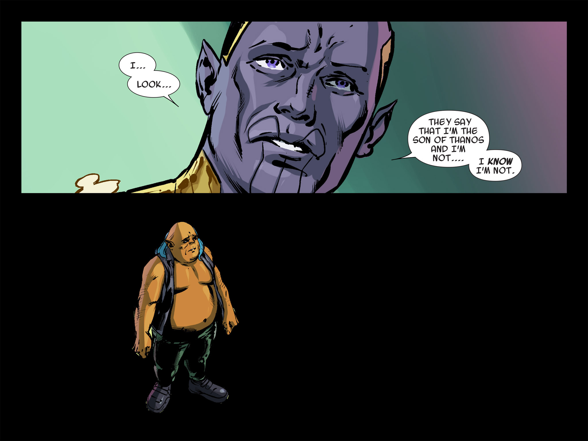 Read online Thanos: A God Up There Listening comic -  Issue # TPB - 97