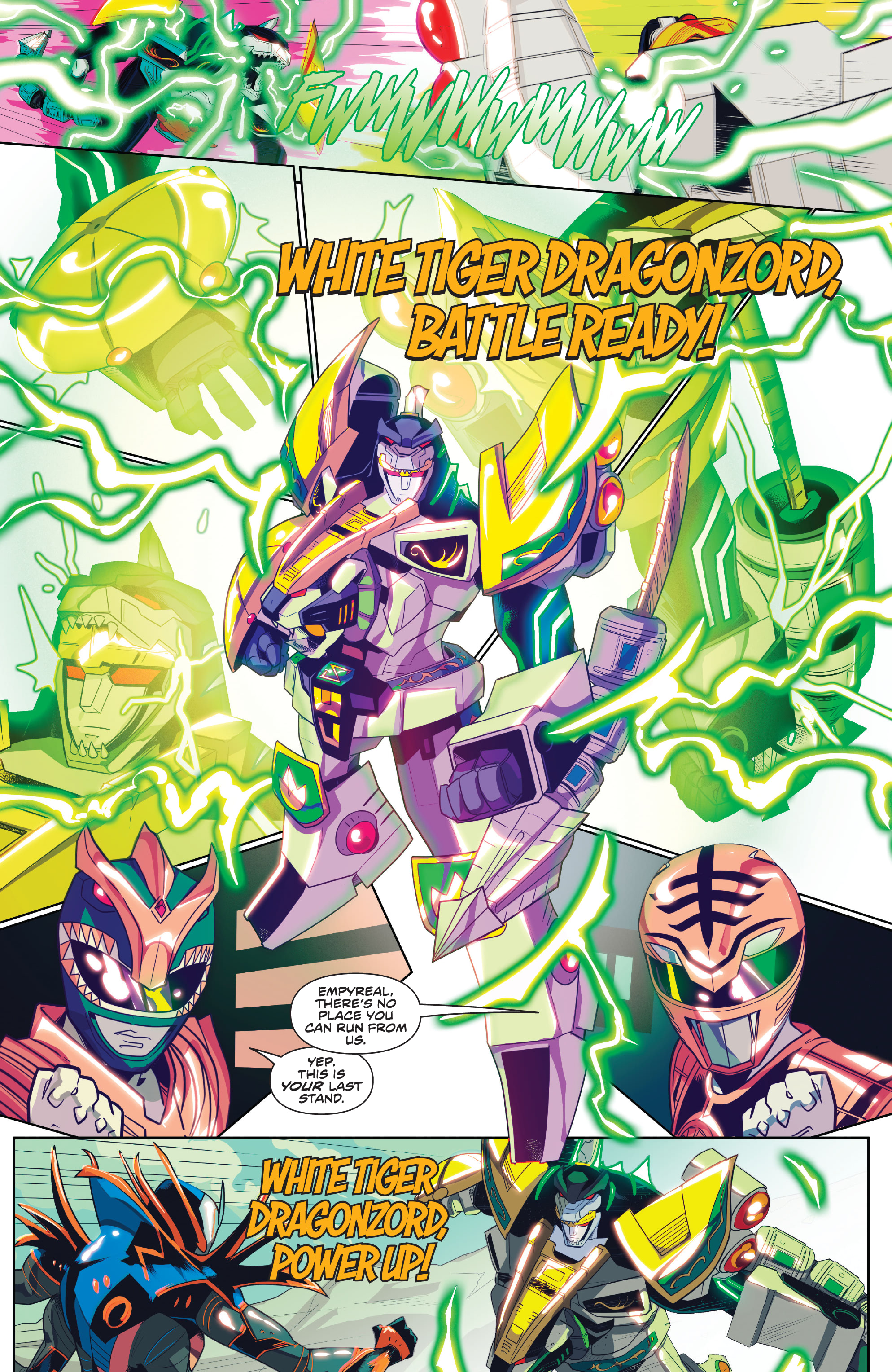 Read online Mighty Morphin comic -  Issue #15 - 21