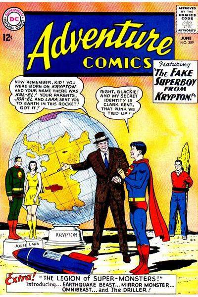 Read online Adventure Comics (1938) comic -  Issue #309 - 1