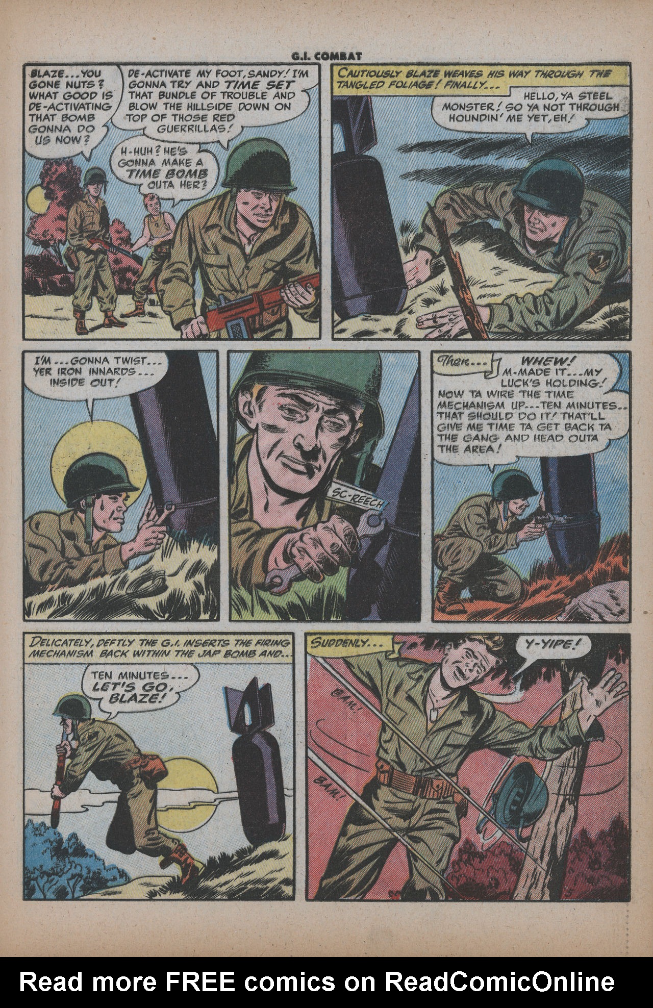 Read online G.I. Combat (1952) comic -  Issue #18 - 32