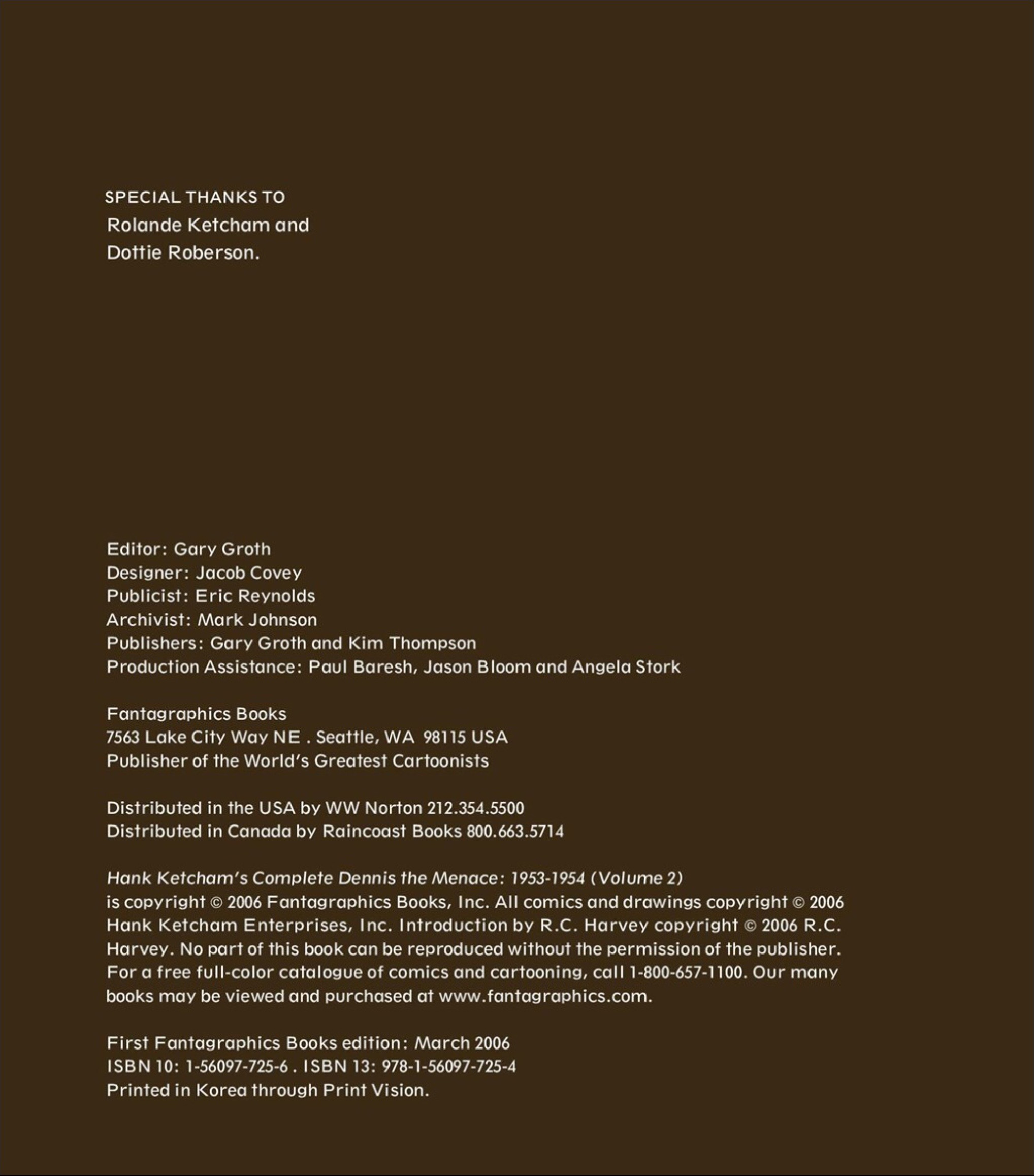 Read online Hank Ketcham's Complete Dennis the Menace comic -  Issue # TPB 2 (Part 1) - 7