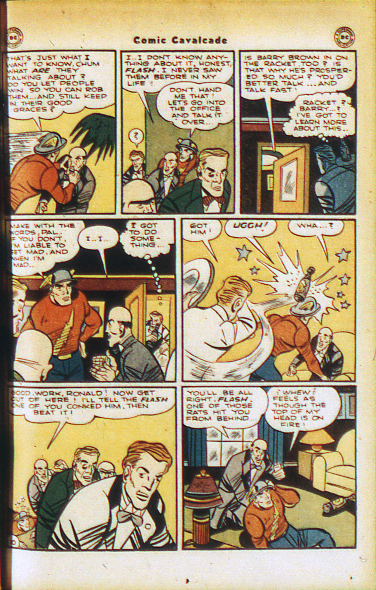 Read online Comic Cavalcade comic -  Issue #16 - 34