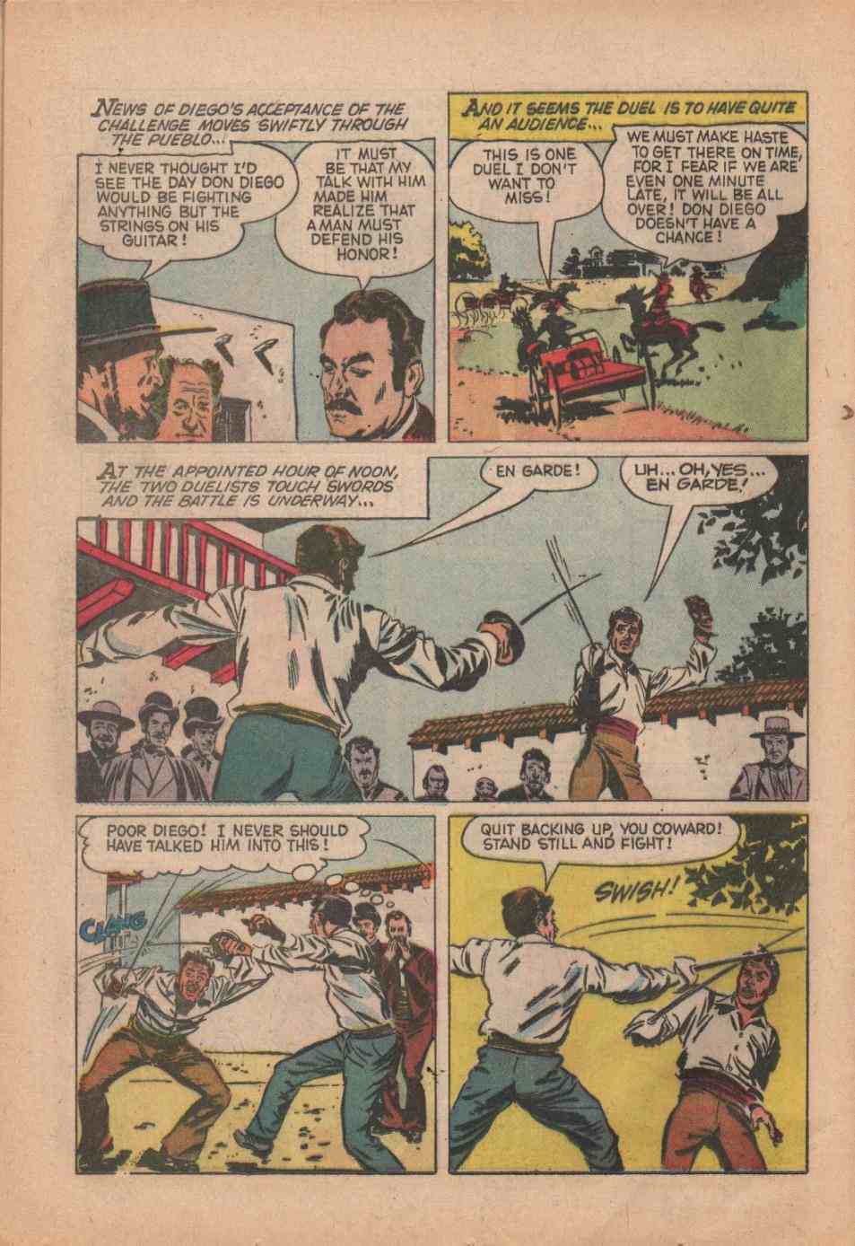 Read online Zorro (1966) comic -  Issue #6 - 16