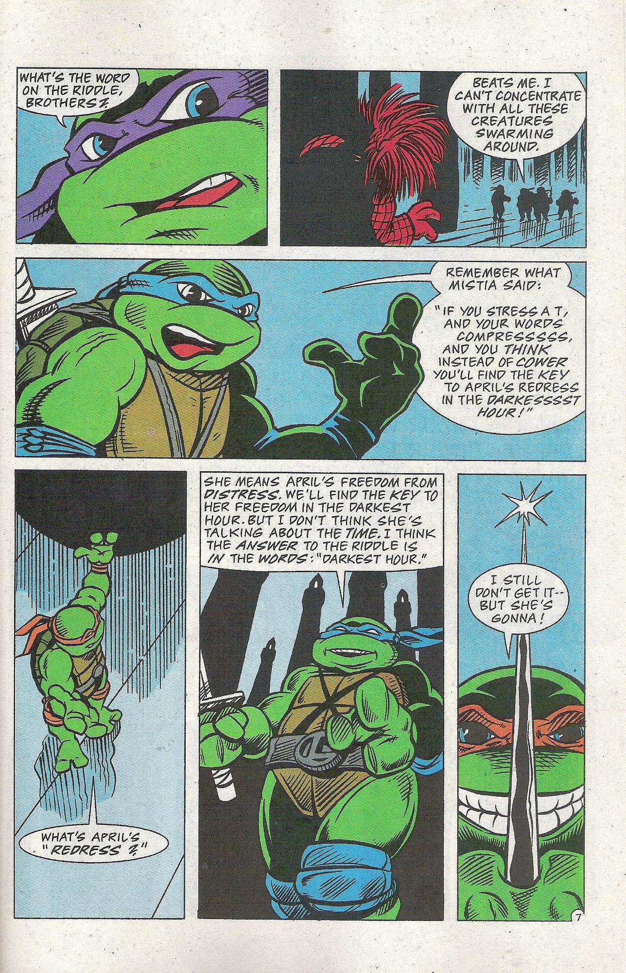 Read online Teenage Mutant Ninja Turtles Adventures (1989) comic -  Issue # _Special 6 - 36
